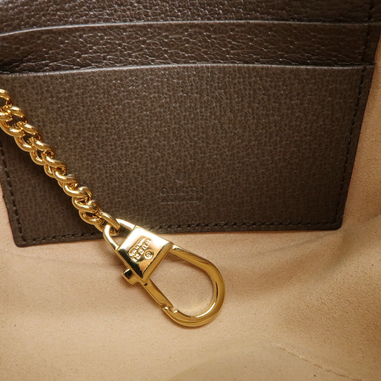 GUCCI Ophidia Sherry GG Marmont Leather Mini Shoulder Bag 658551