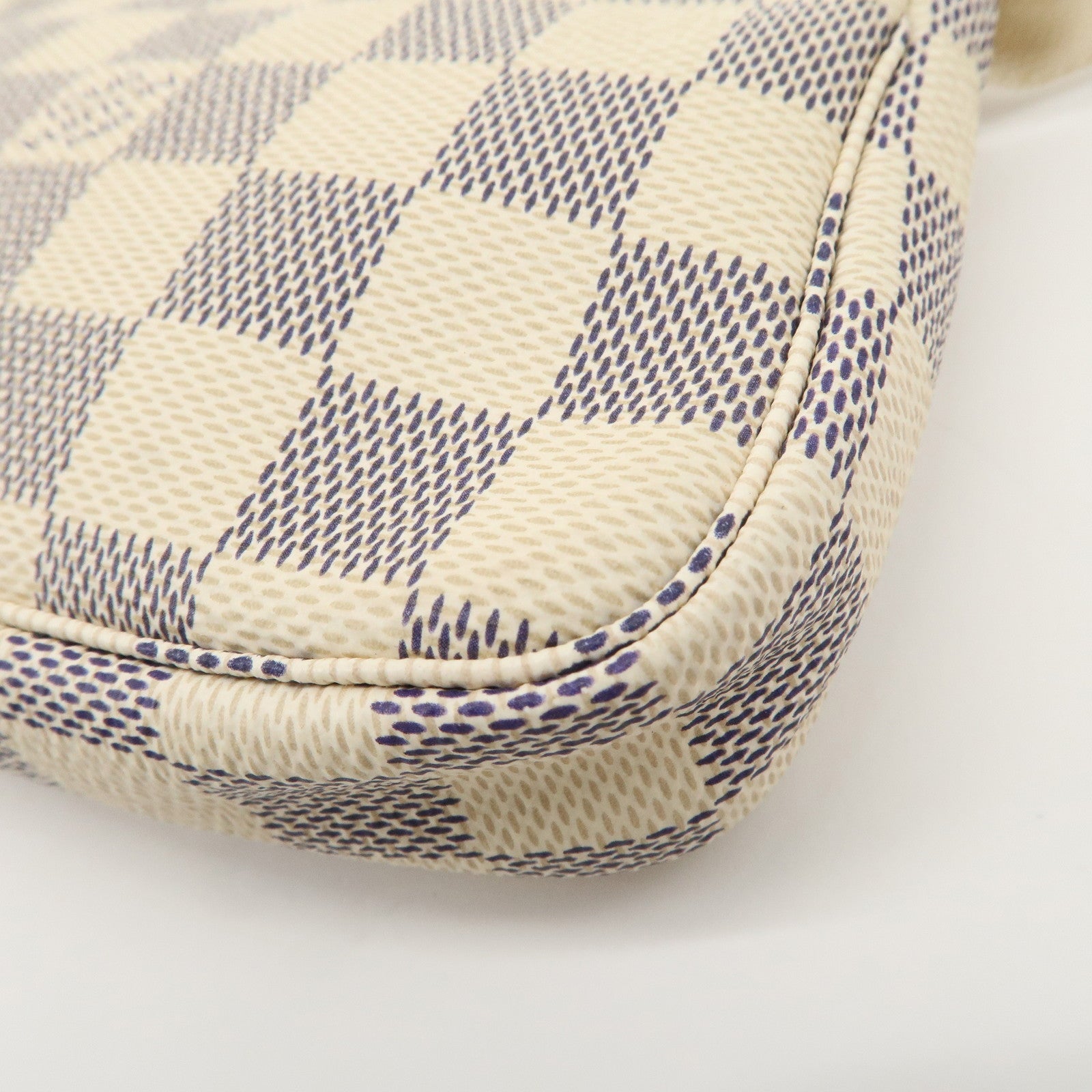 Louis Vuitton Damier Azur Mini Pochette Accessoires Pouch N58010