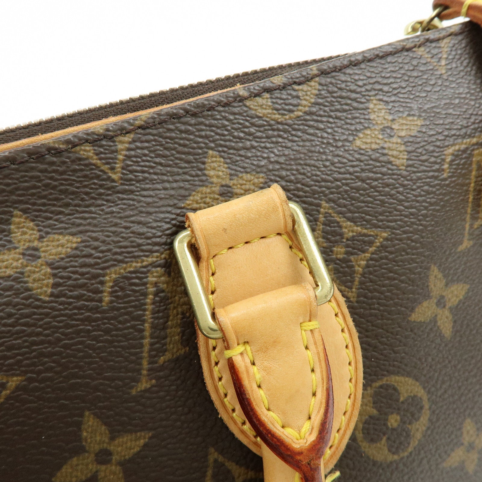 Louis Vuitton Monogram Canvas Popincourt Hand Bag Brown M40009