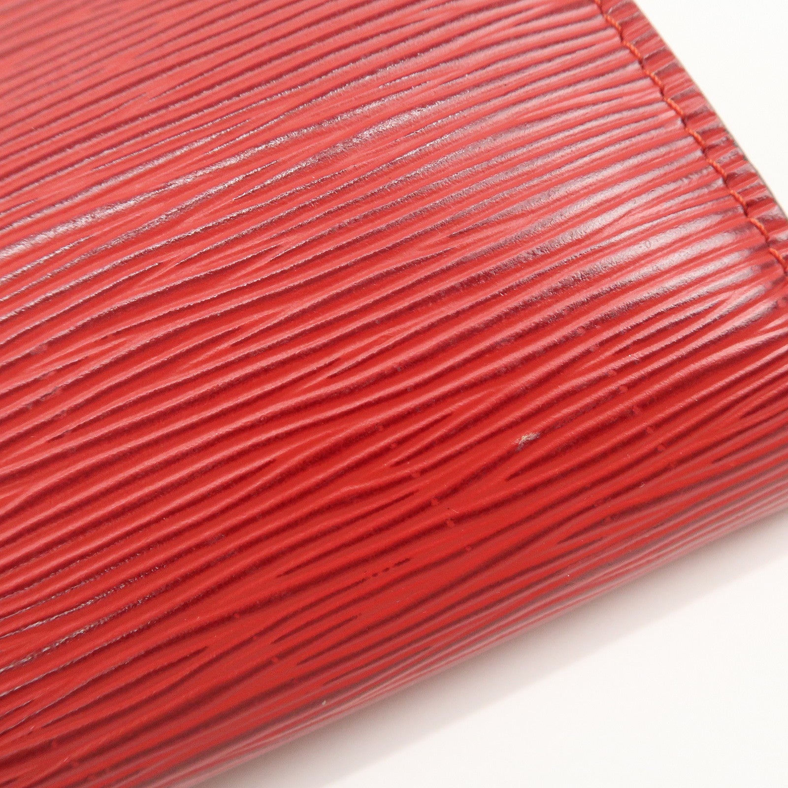 Louis Vuitton Epi Pochette Accessoires Pouch Castilian Red M52947