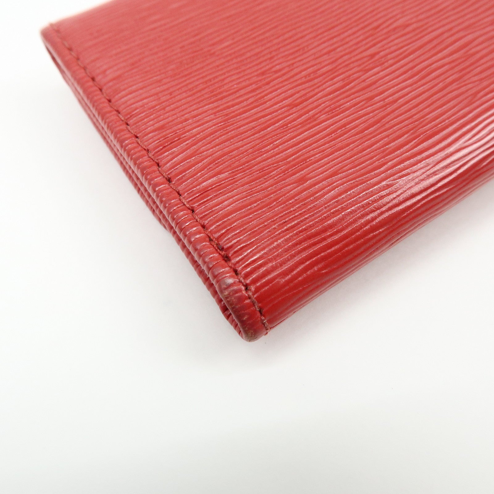 PRADA Set of 2 Saffiano Leather Key Case Red 1PG004/1PG222