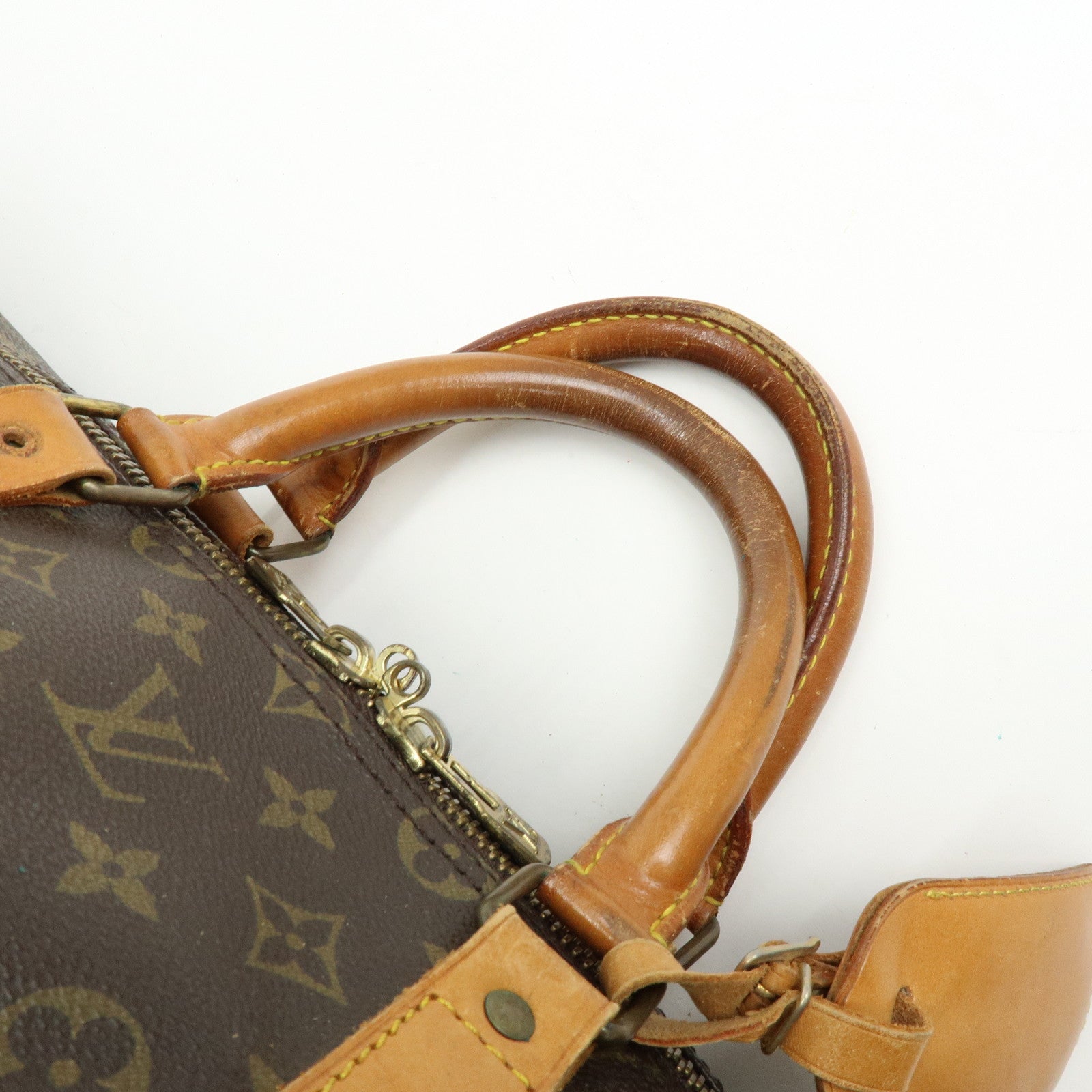 Louis Vuitton Monogram Keep All Bandouliere 55 Boston Bag M41414