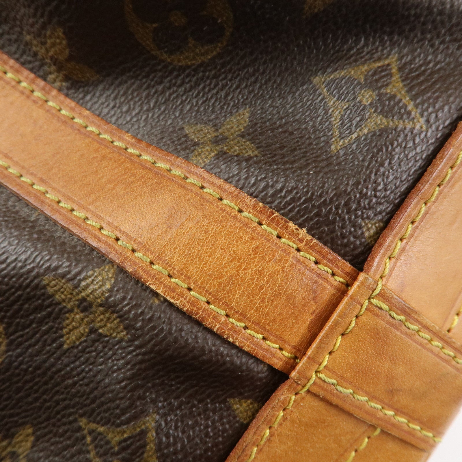 Louis Vuitton Monogram Noe Shoulder Bag Hand Bag Brown M42224