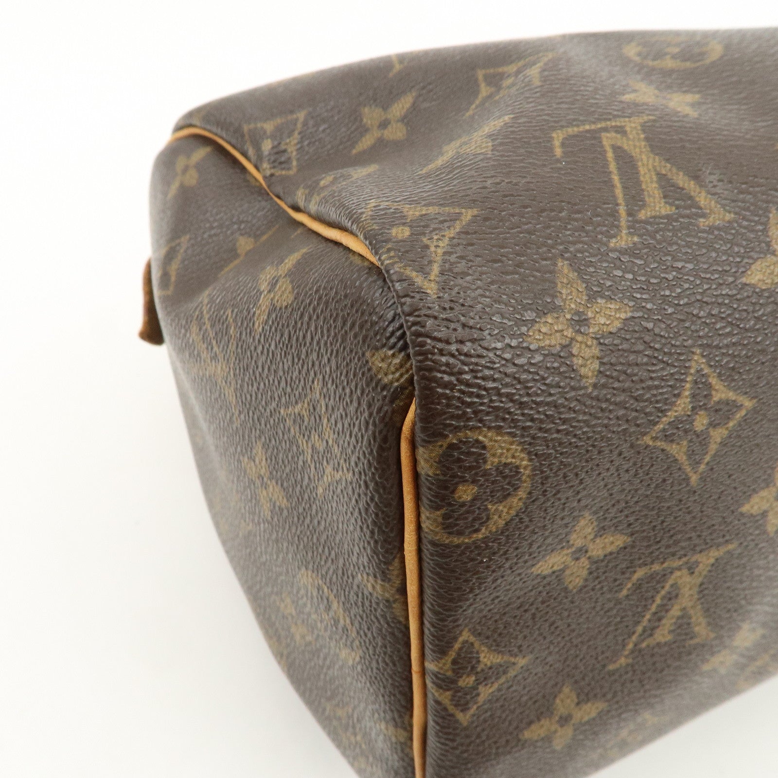 Louis Vuitton Monogram Speedy 25 Boston Bag Hand Bag Brown M41528