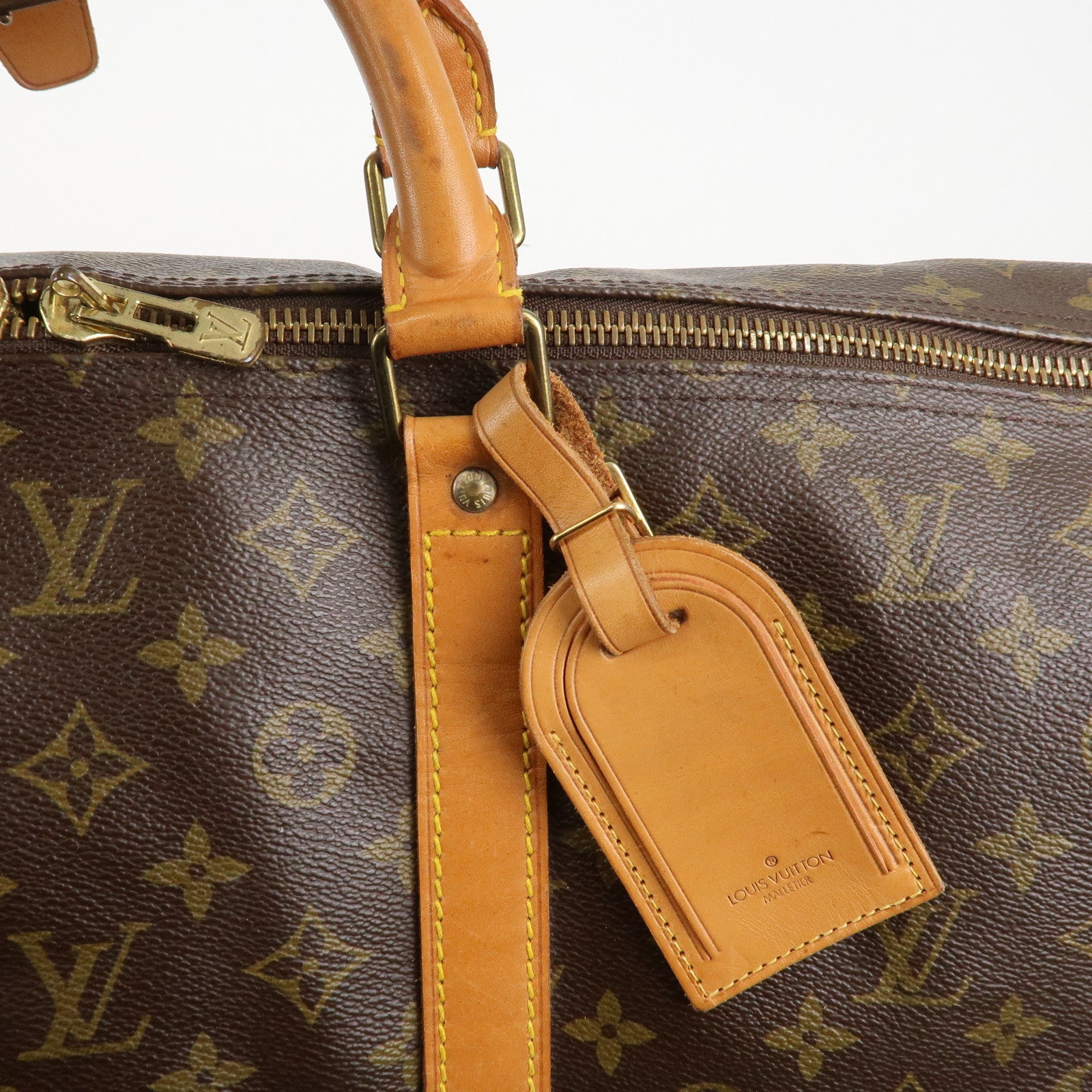Louis Vuitton Monogram Keep All Bandouliere 60 Boston Bag M41412