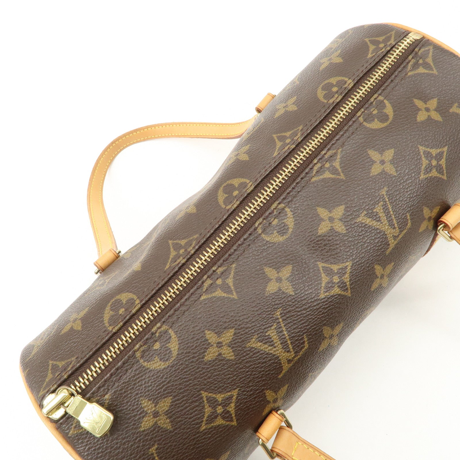 Louis Vuitton Monogram Papillon 26 Hand Bag New Style M51386 Used