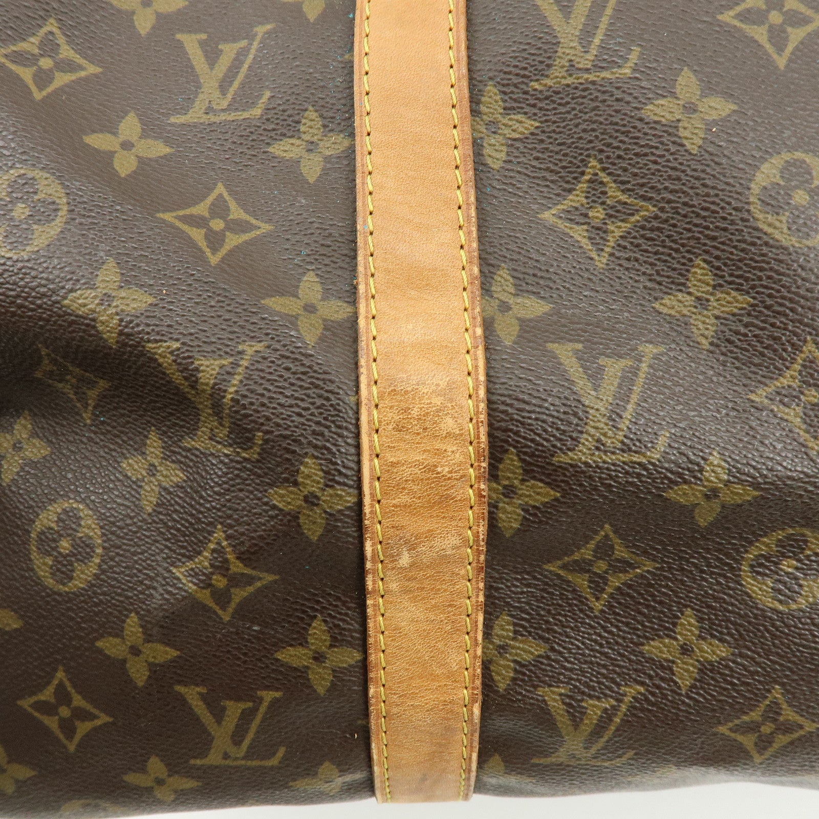 Louis Vuitton Monogram Sac Souple 45 Boston Bag Brown M41624
