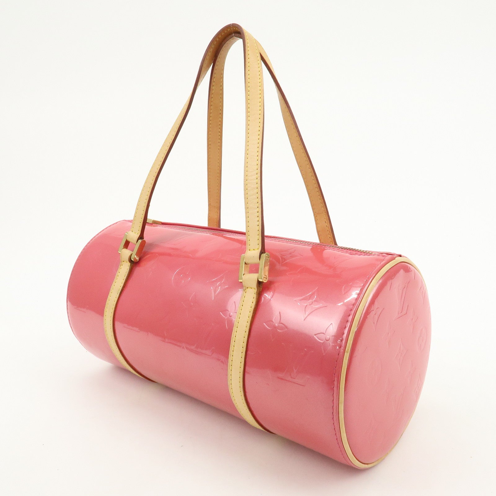 Louis Vuitton Monogram Vernis Bedford Hand Bag Framboise M9133F
