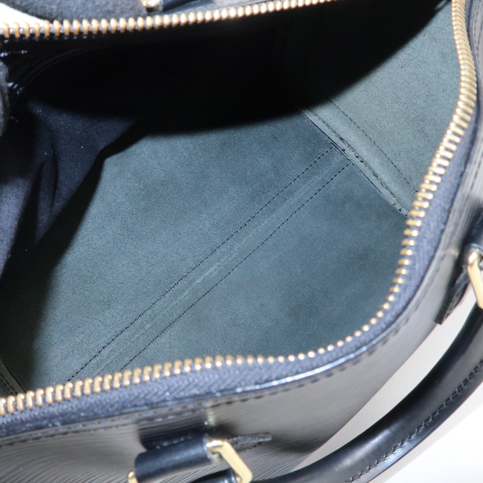 Louis Vuitton Epi Speedy 25 Hand Bag Boston Bag Noir M59032 Used