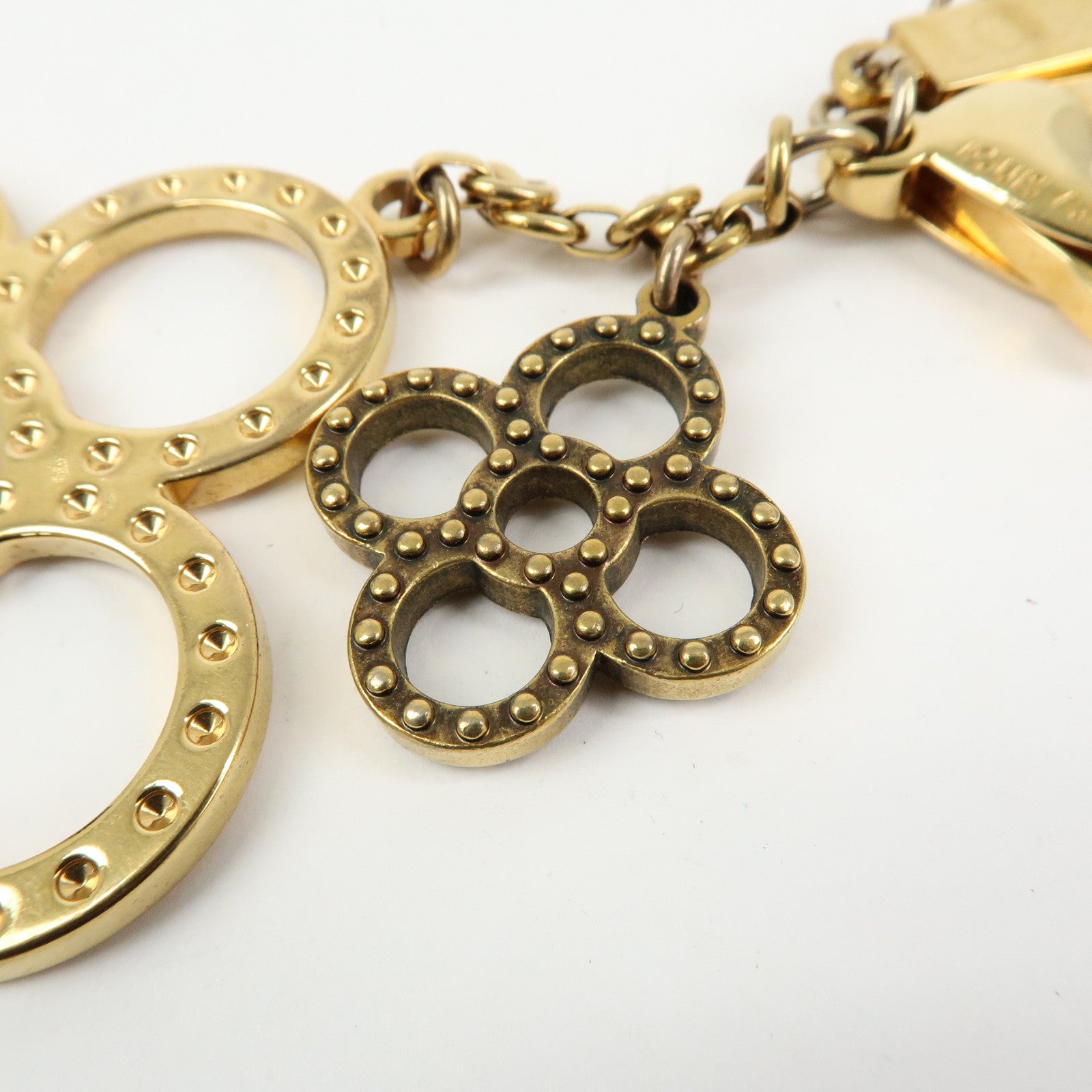 Louis Vuitton Bijoux Sac Tapage Metal Bag Charm Gold Silver M65090