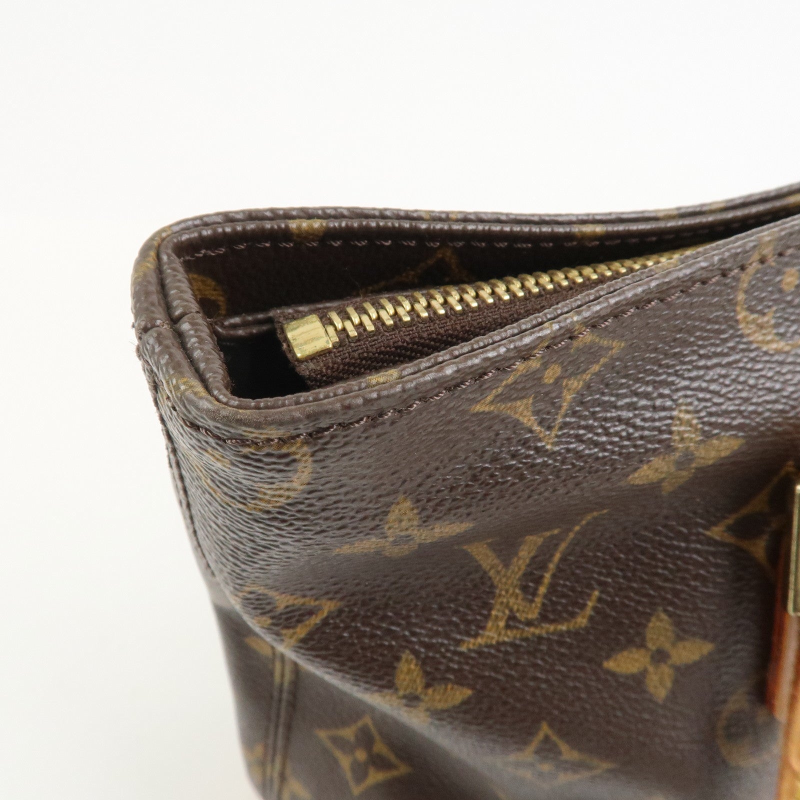 Louis Vuitton Monogram Cabas Piano Tote Bag Hand Bag M51148