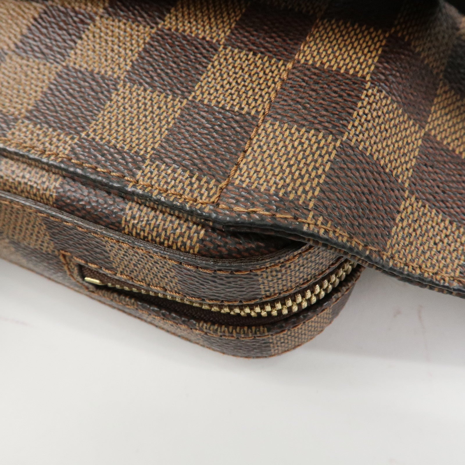 Louis Vuitton Damier Ebene Geronimos Crossbody Bag Waist Bag N51994 Used