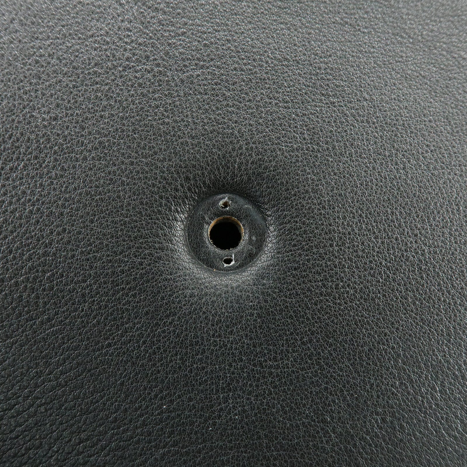 CHANEL Calf Leather Shoulder Bag Black