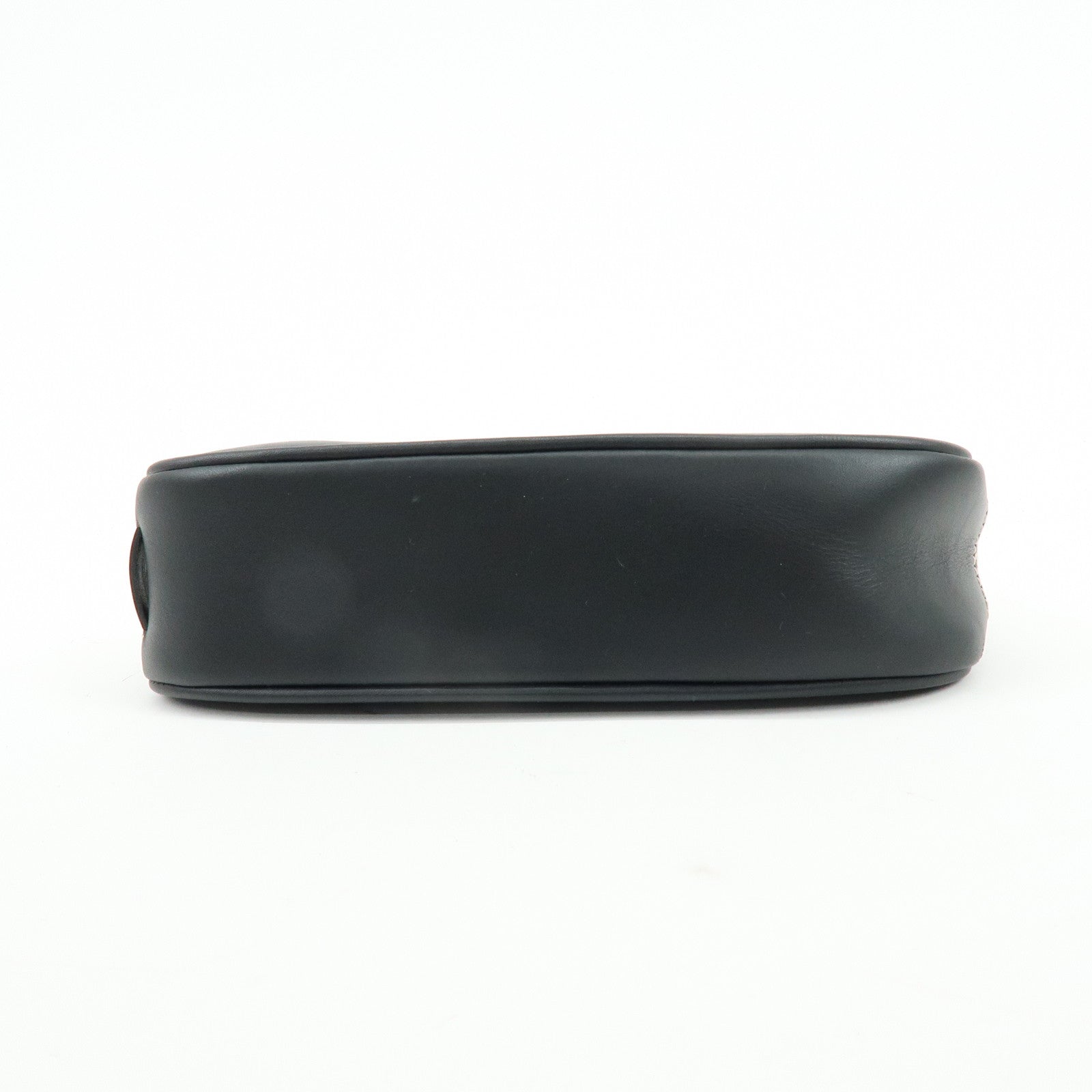 COACH Signature Canvas Leather Hand Bag Pouch Black