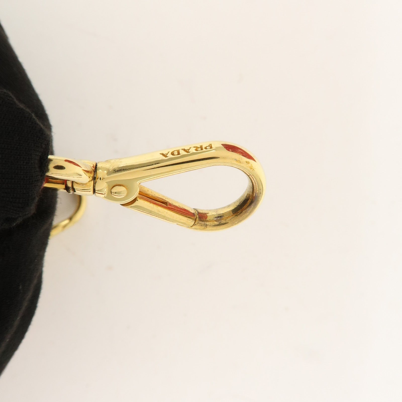 PRADA Logo Patent Leather 2Way Bag Shoulder Bag Hand Bag Red BL0909