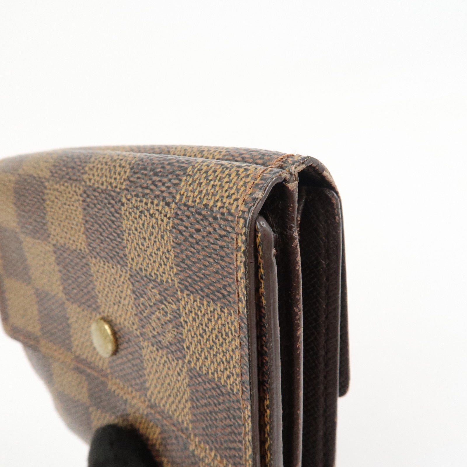 Louis Vuitton Damier Porte Monnaie Bier Carte Credit Wallet N61652