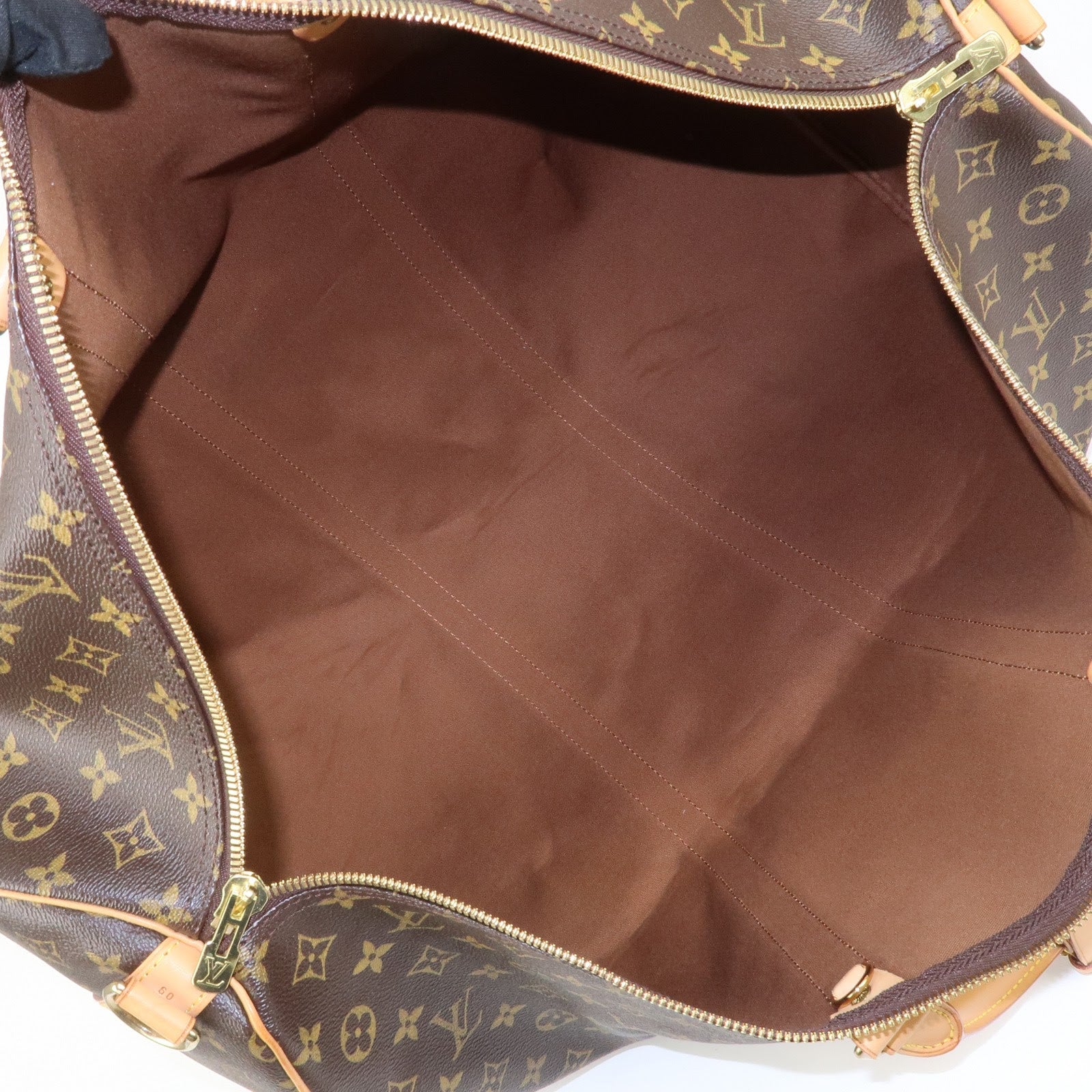 Louis Vuitton Monogram Keep All Bandouliere 60 Boston Bag M41412