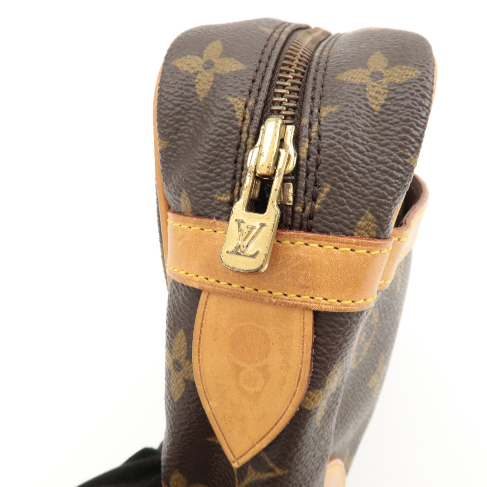 Louis Vuitton Monogram Compiegne 28 Pouch Clutch Bag Brown M51845 Used