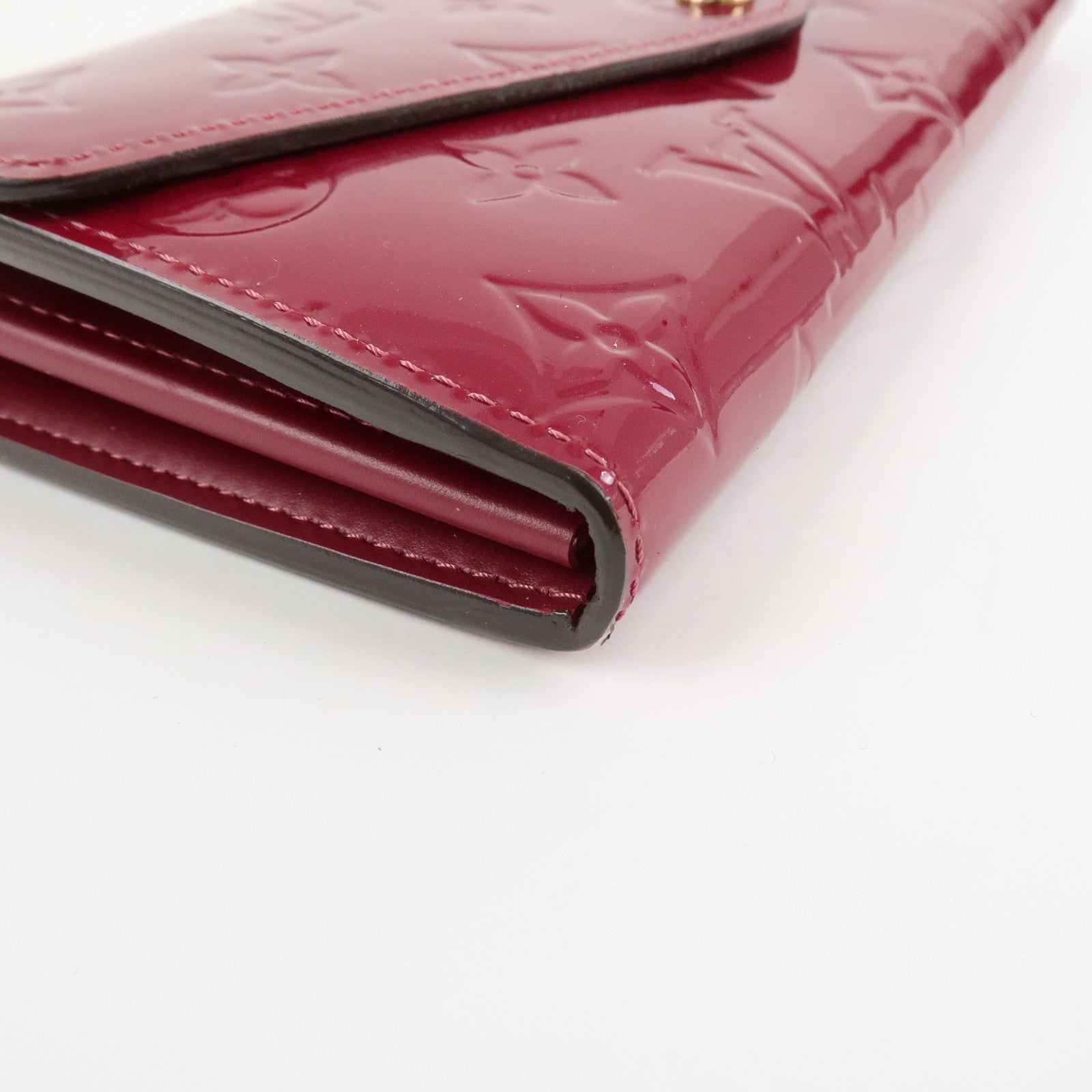 Louis Vuitton Monogram Vernis Portefeuille Sarah Long Wallet M90154 Used