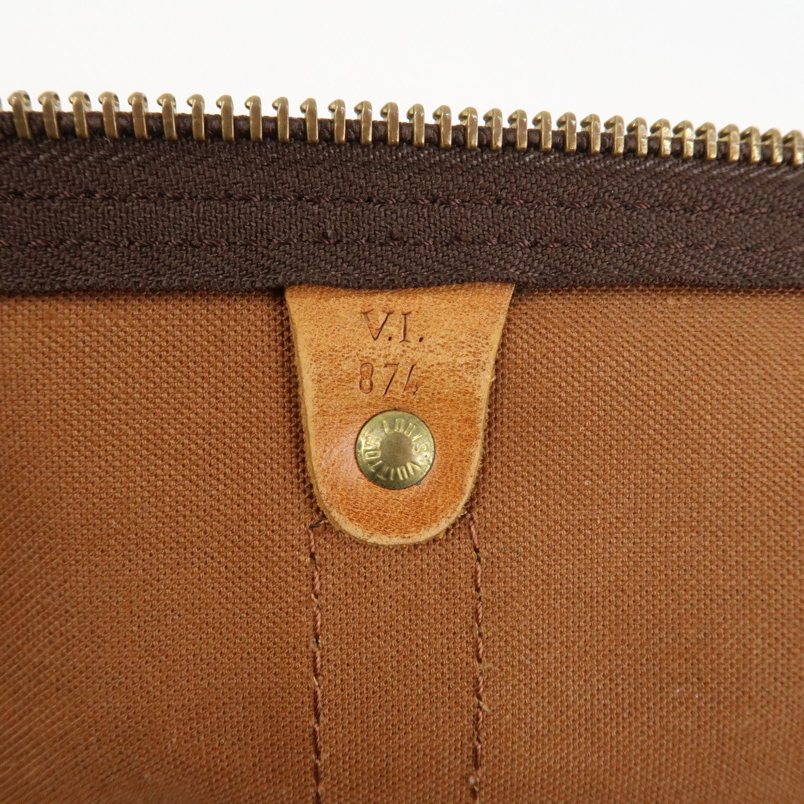 Louis Vuitton Monogram Keep All 50 Boston Bag Travel Bag M41426