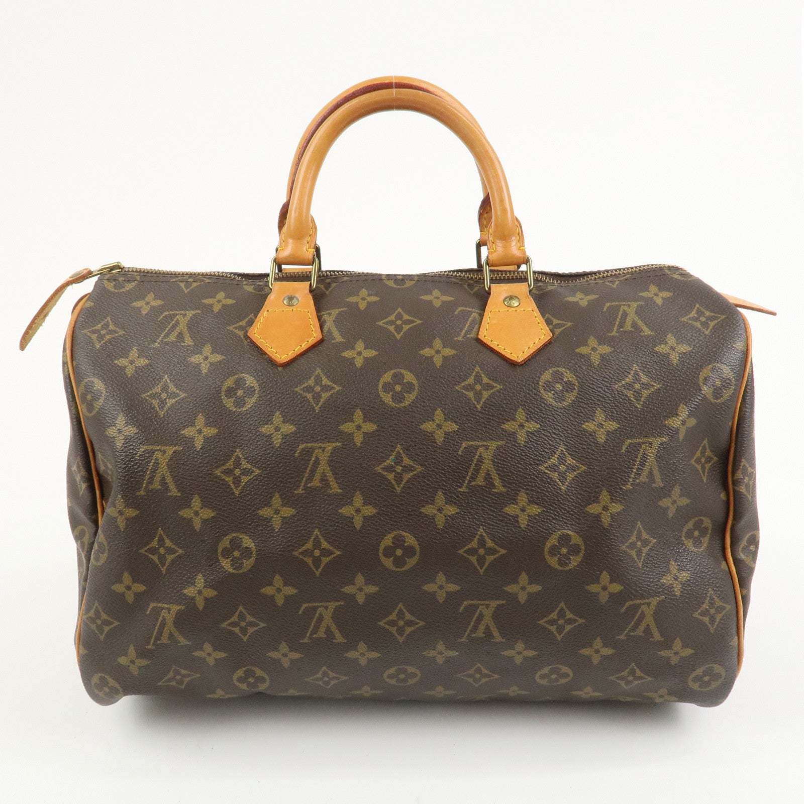 Louis Vuitton Monogram Speedy 35 Boston Bag Hand Bag M41524