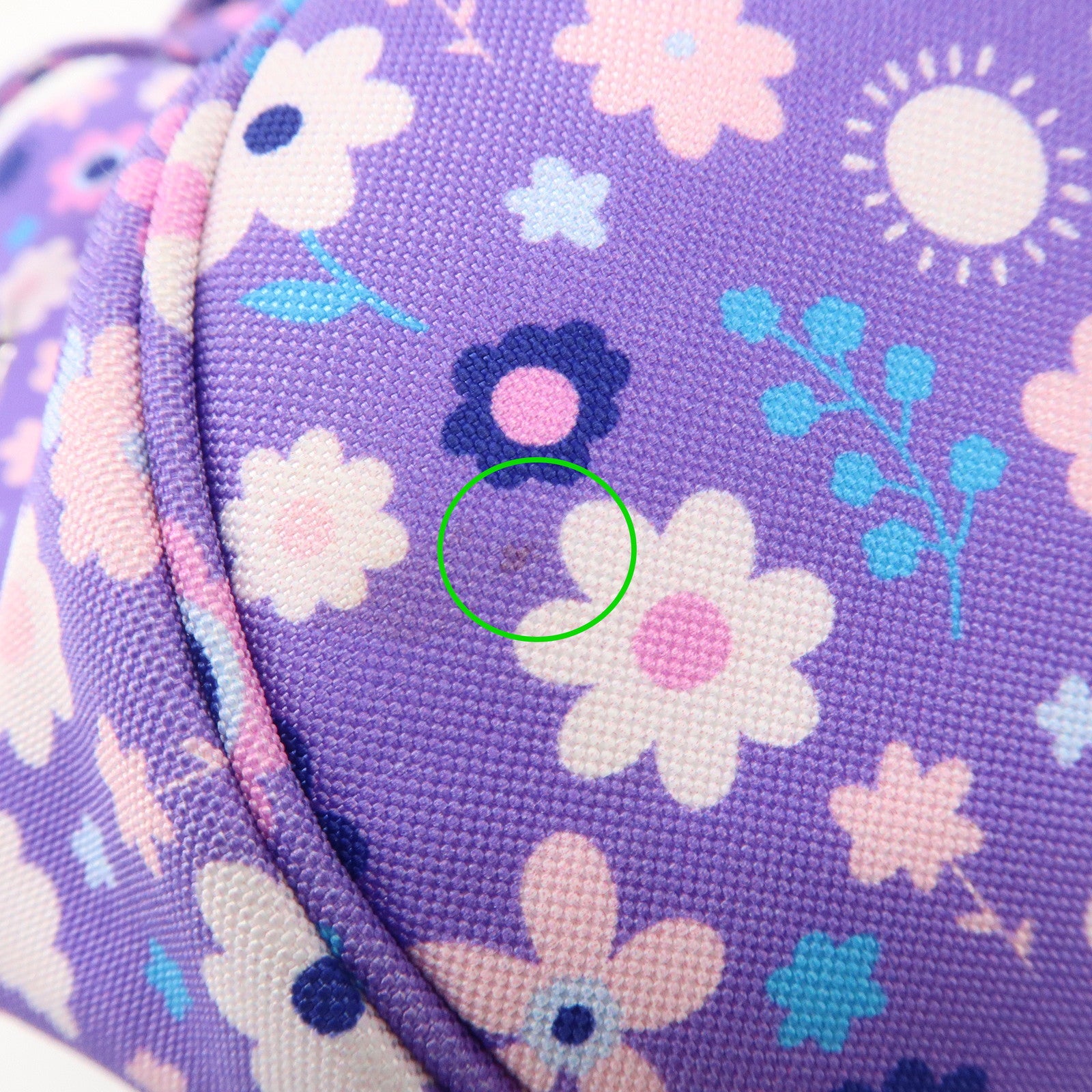 BALENCIAGA Wheel XS Nylon 2Way Bag Shoulder Bag Purple 656682 Used