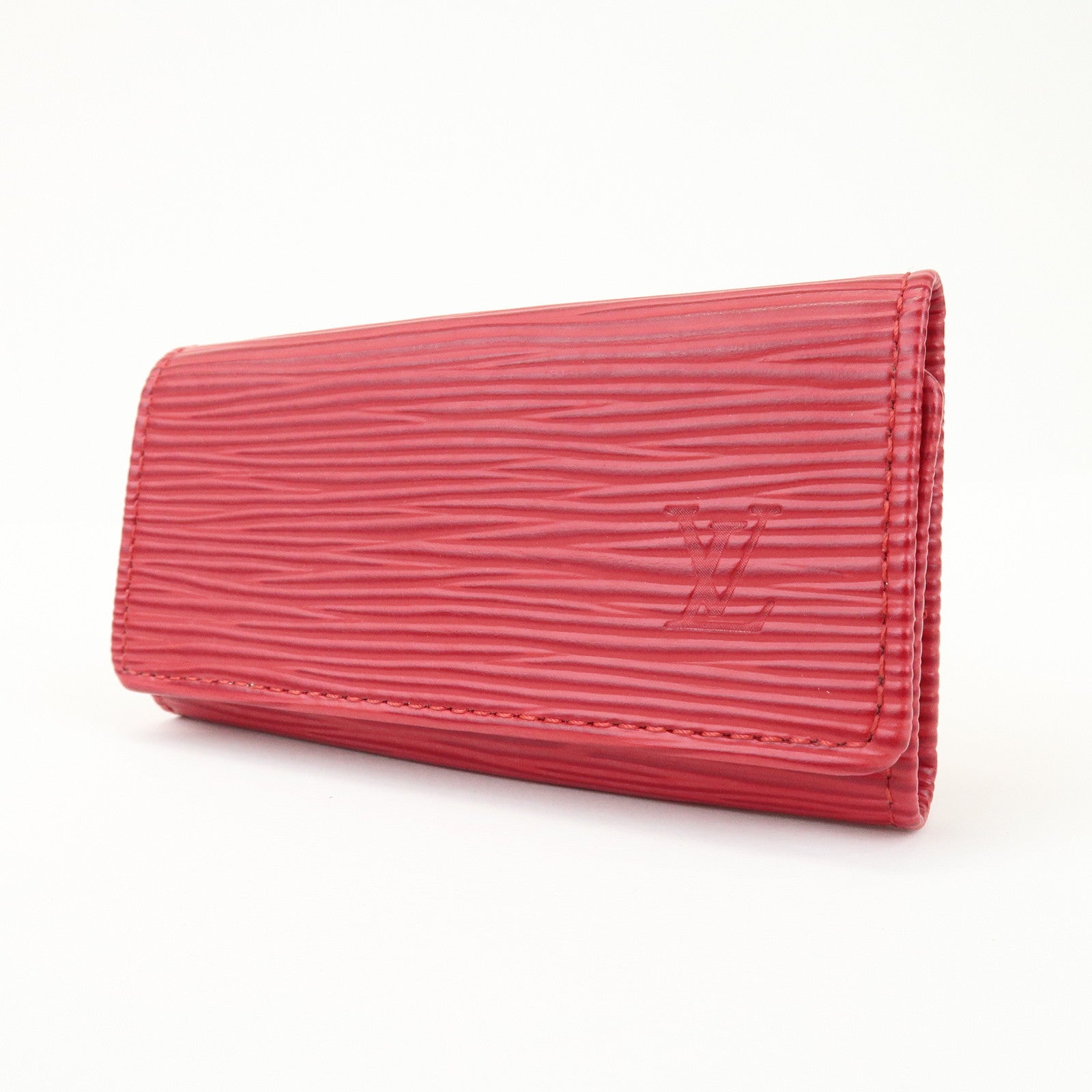 Louis Vuitton Epi Leather Multicle 4 Key Case Rouge M6382E