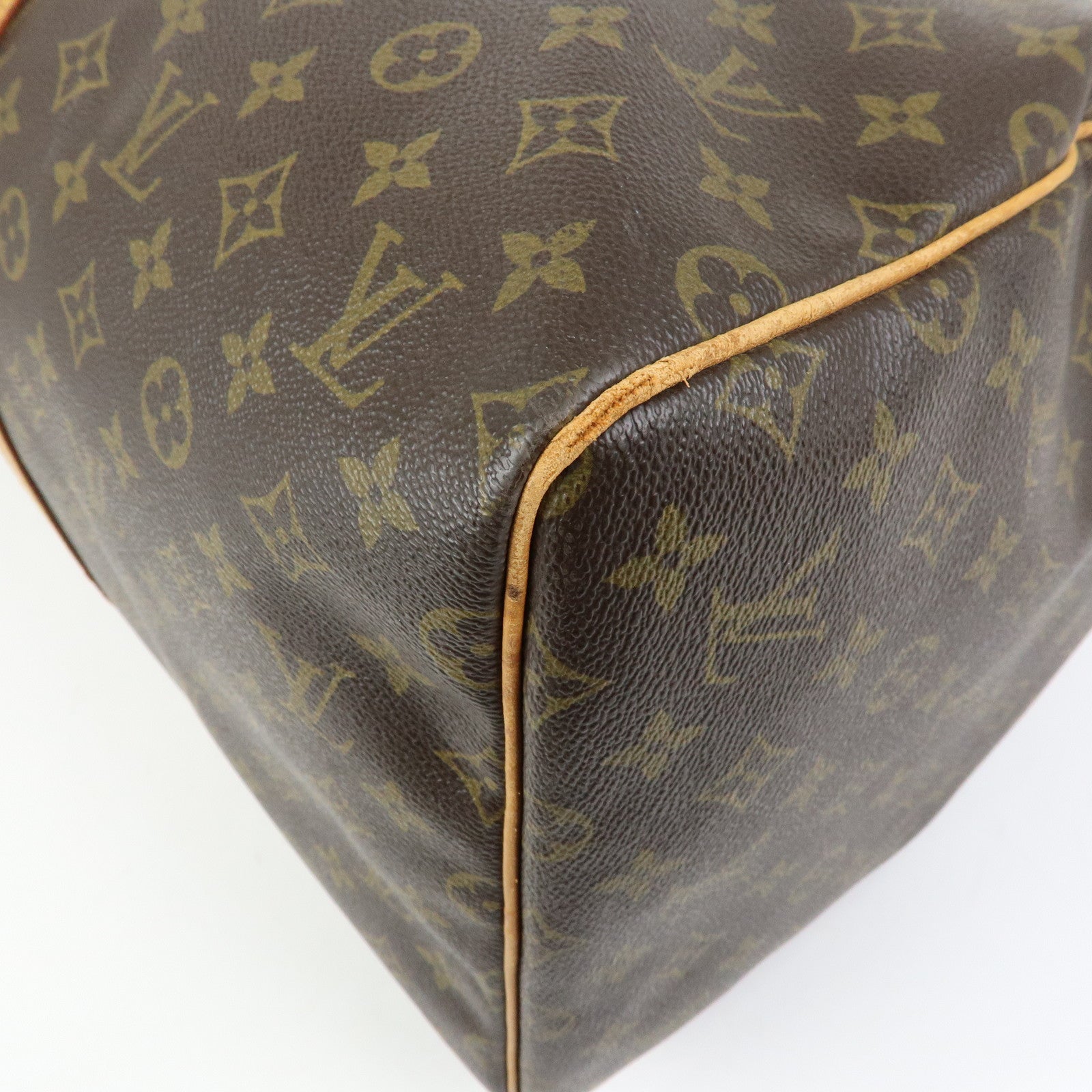 Louis Vuitton Monogram Keep All 55 Boston Bag Brown M41424