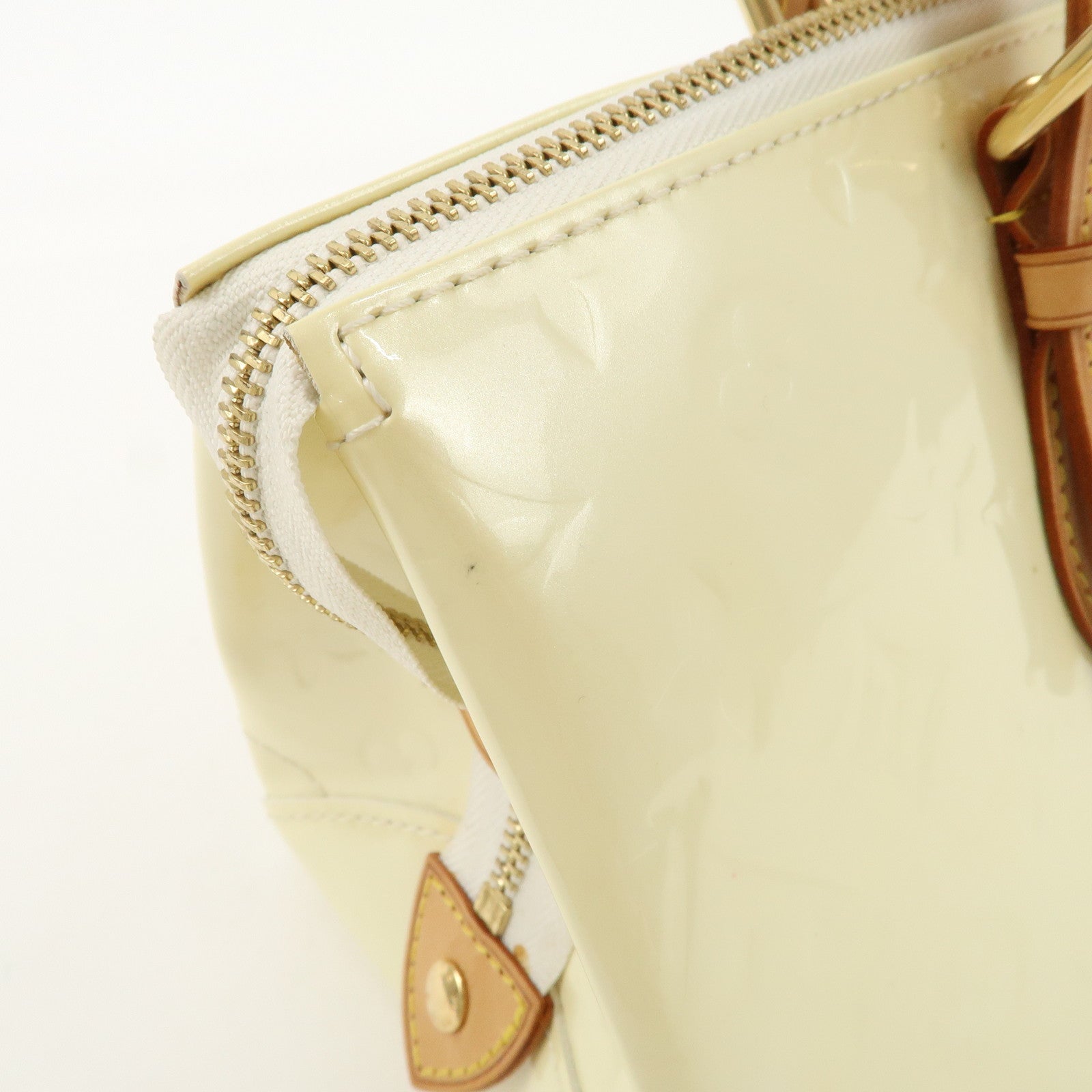 Louis Vuitton Monogram Vernis Rosewood Avenue Hand Bag Perle M93508 Used