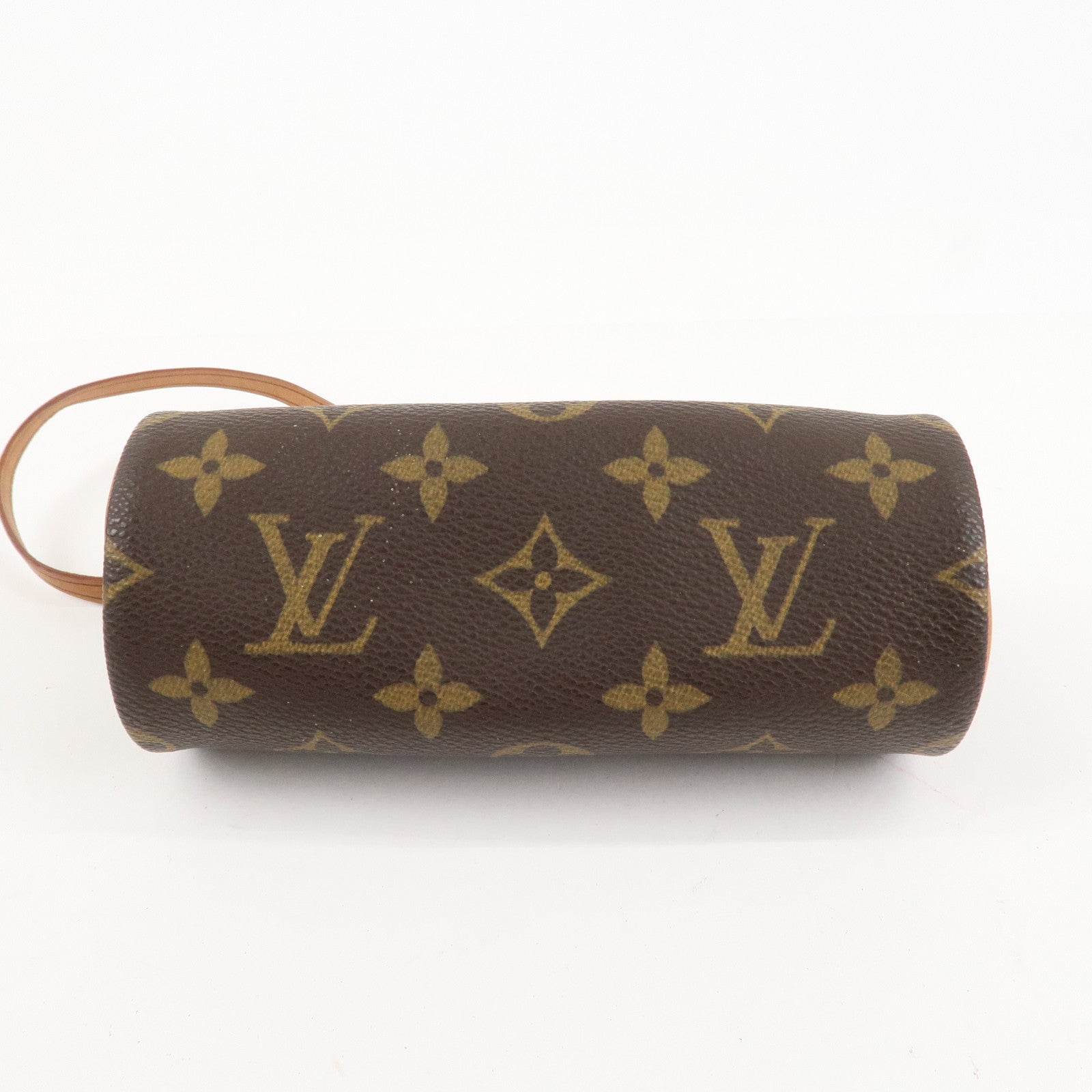 Louis Vuitton Set of 2 Monogram Mini Pouch for Papillon Bag Brown Used