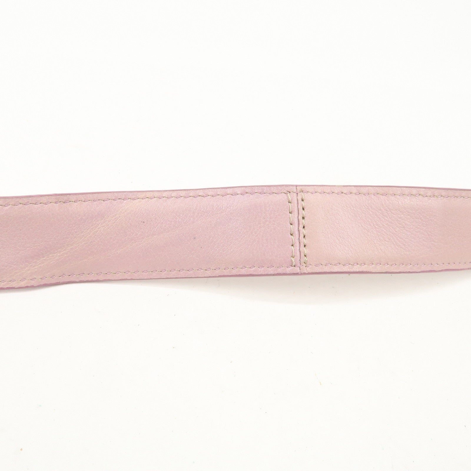 COACH Set of 2 Leather Canvas Shoulder Bag Black Lavender Beige Used