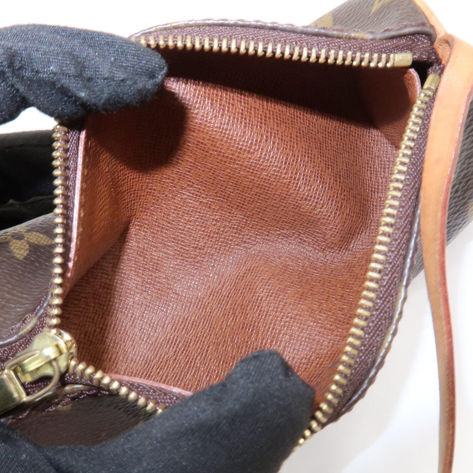Louis Vuitton Monogram Mini Pouch for Papillon Bag New Style Brown