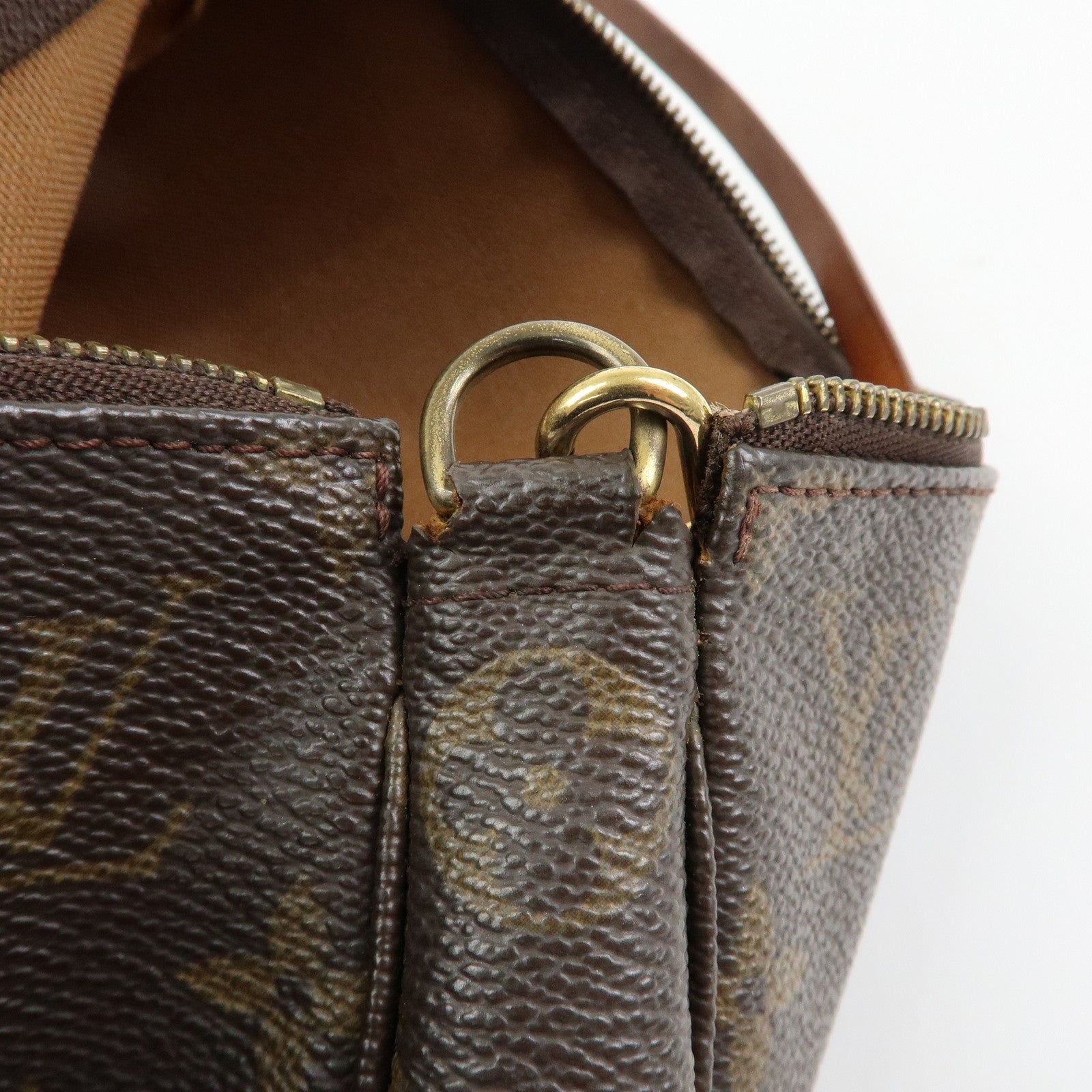 Louis Vuitton Monogram Pochette Accessoires Pouch Hand Bag M51980