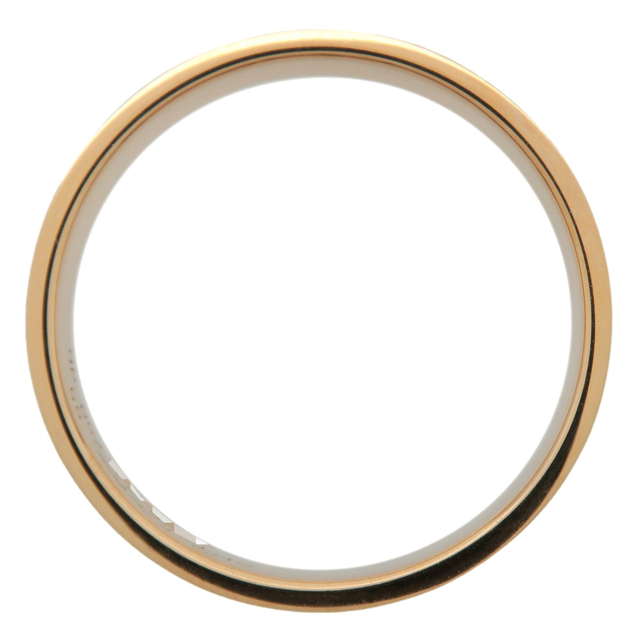 Cartier Mini Love Ring K18YG 750YG Yellow Gold #55 US7-7.5 EU54.5 Used