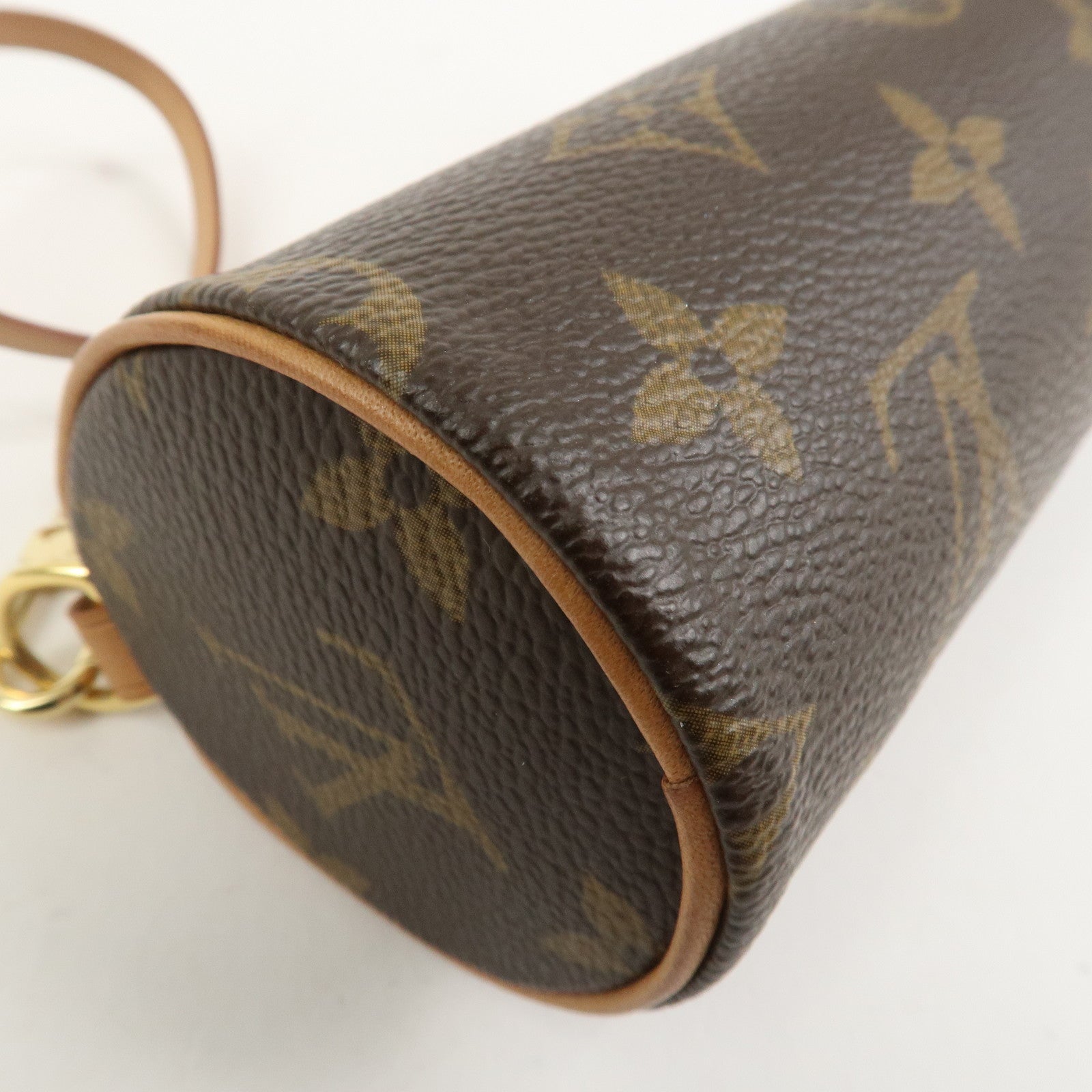Louis Vuitton Monogram Mini Pouch for Papillon Bag Brown