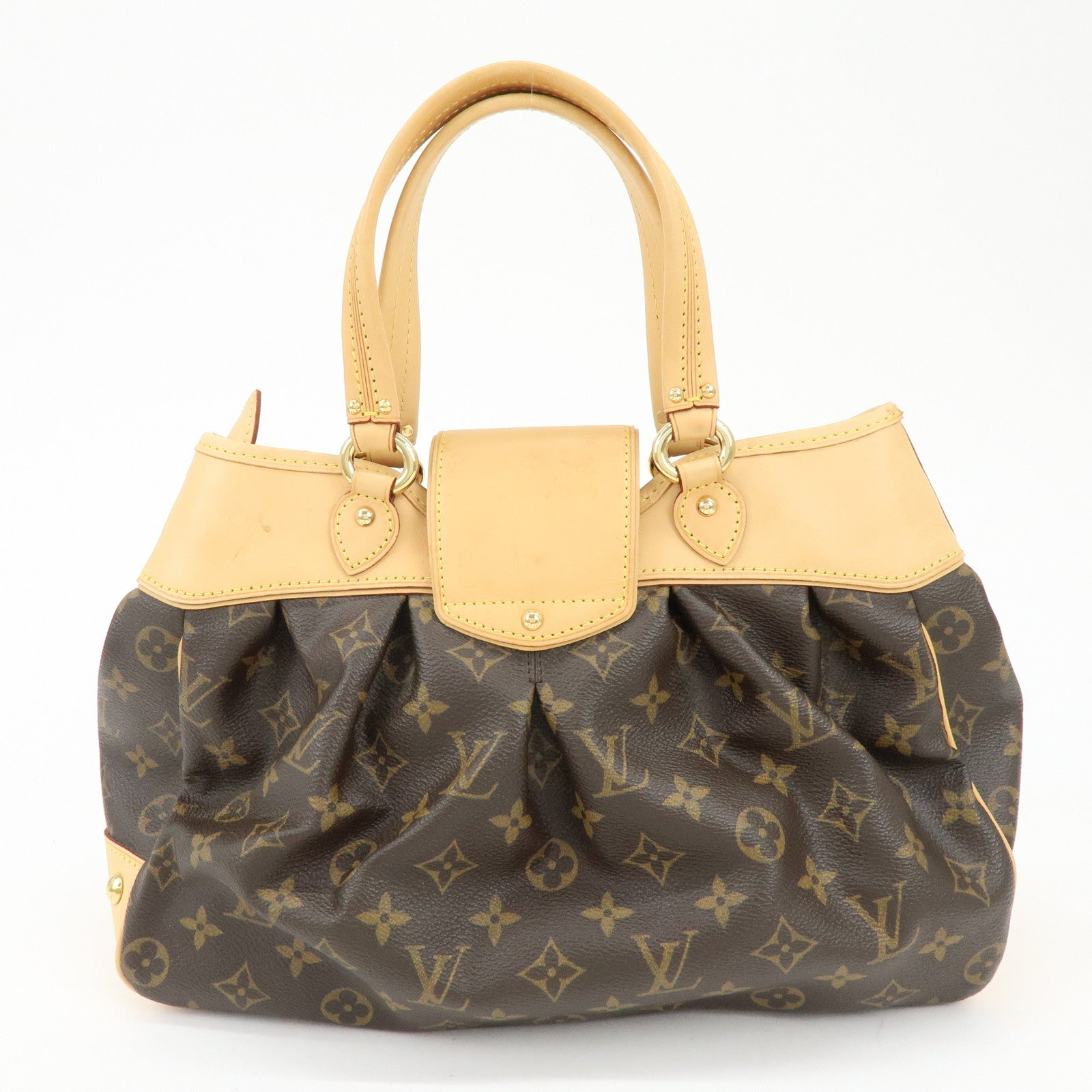 Louis Vuitton Monogram Boetie PM Hand Bag Brown M45715