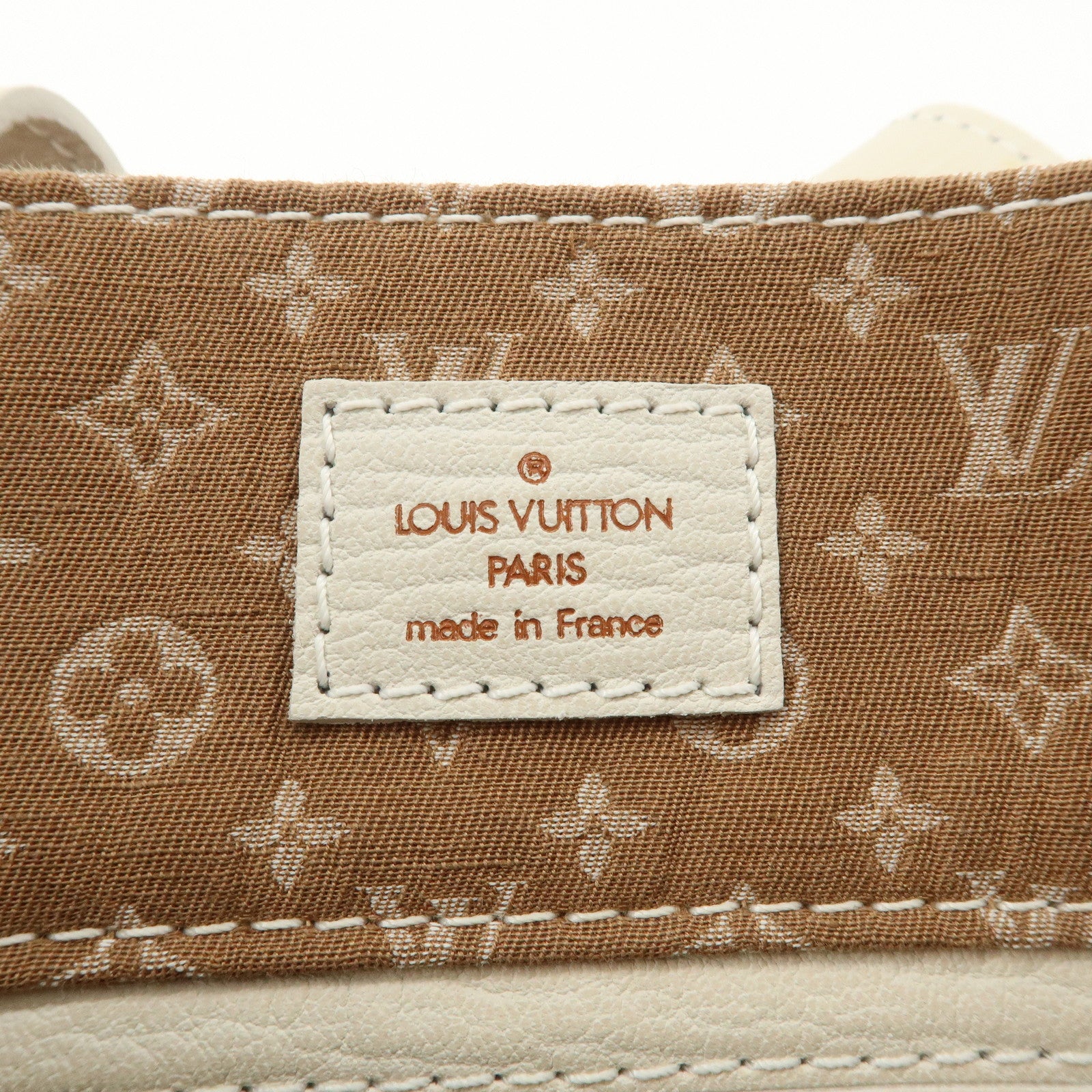 Louis Vuitton Monogram Mini Tanger Canvas Tote Bag Camel M40022