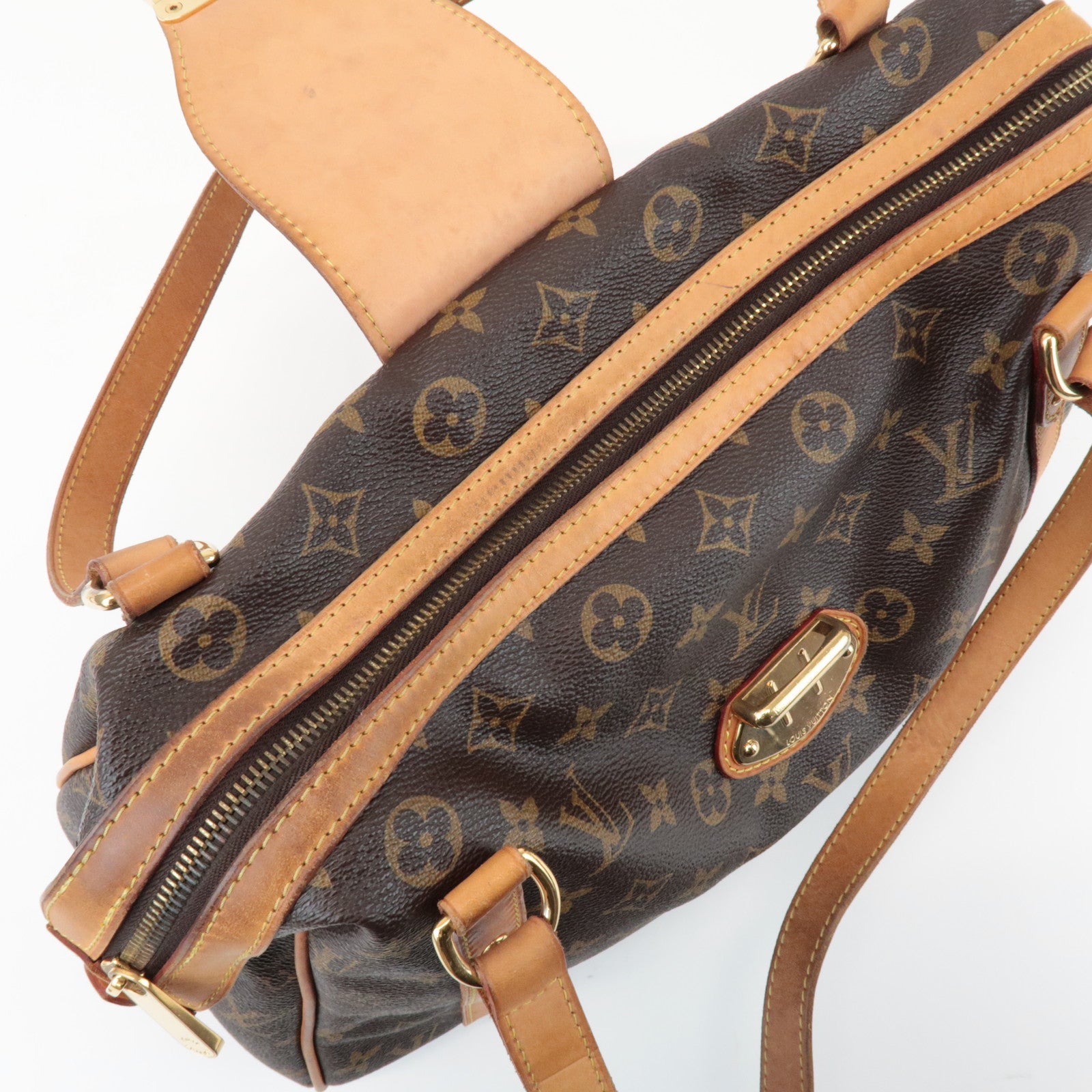 Louis Vuitton Monogram Stresa PM Shoulder Bag Brown M51186