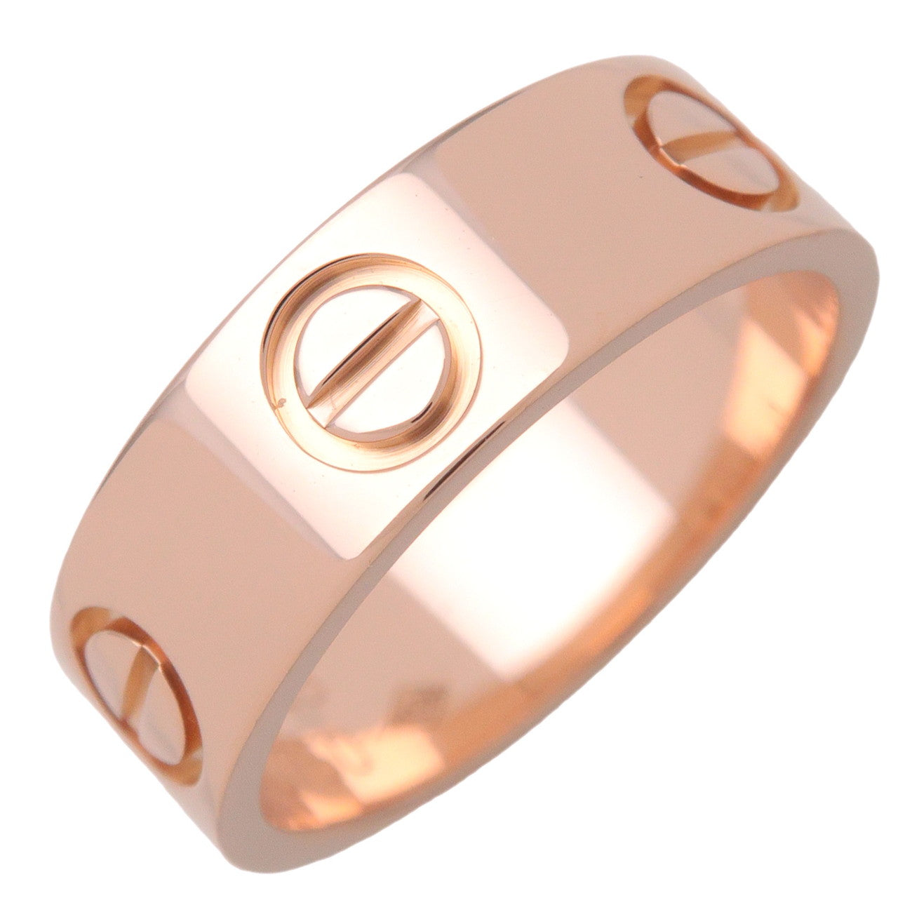 Cartier Love Ring K18 750PG Rose Gold #48 US4.5 EU48 HK9.5