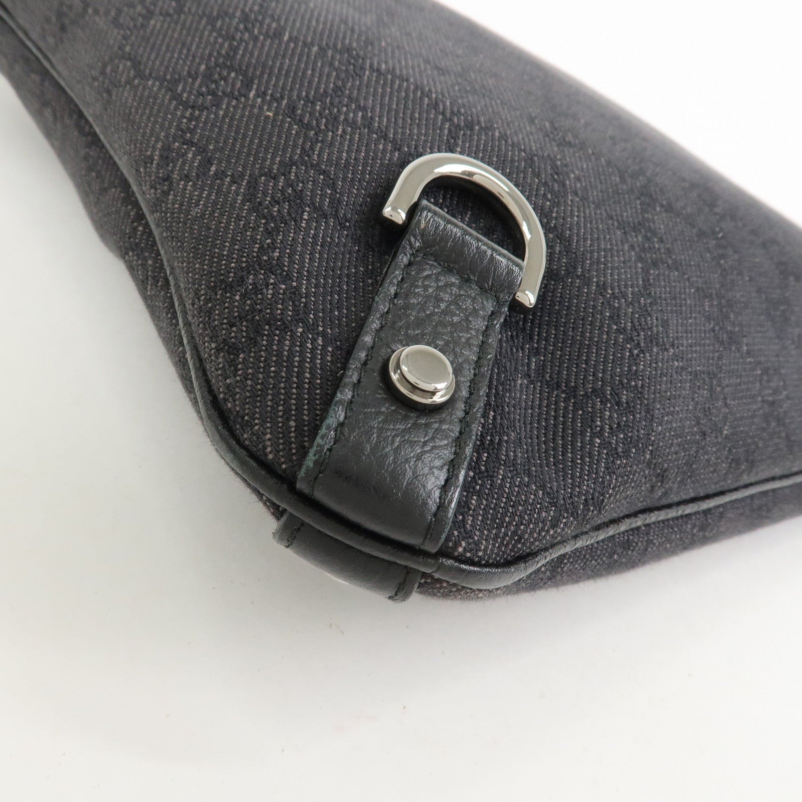 GUCCI Abbey GG Canvas Leather Shoulder Bag Crossbody Bag 268642