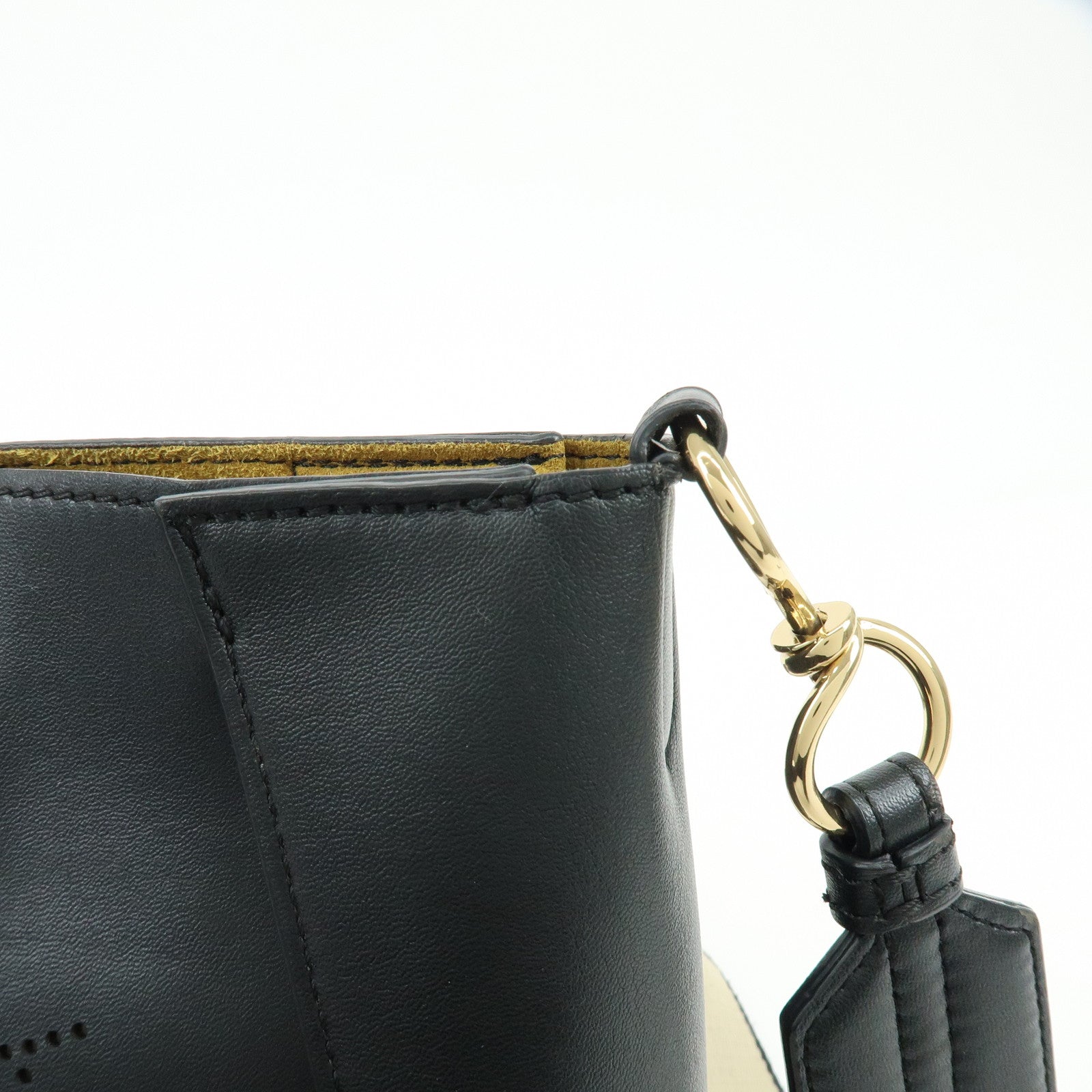 STELLA MCCARTNEY Alter Nappa Shoulder Bag Crossbody Bag Black