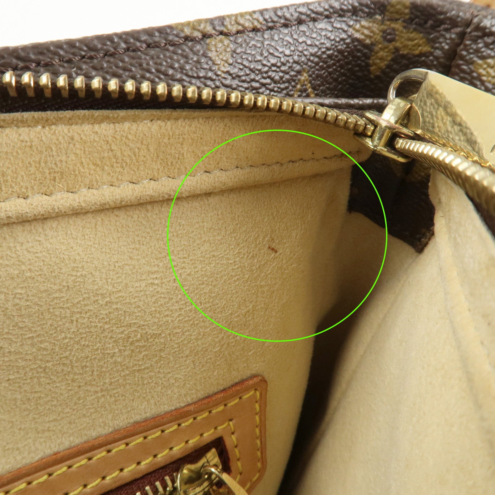 Louis Vuitton Monogram Looping GM Shoulder Bag Brown M51145