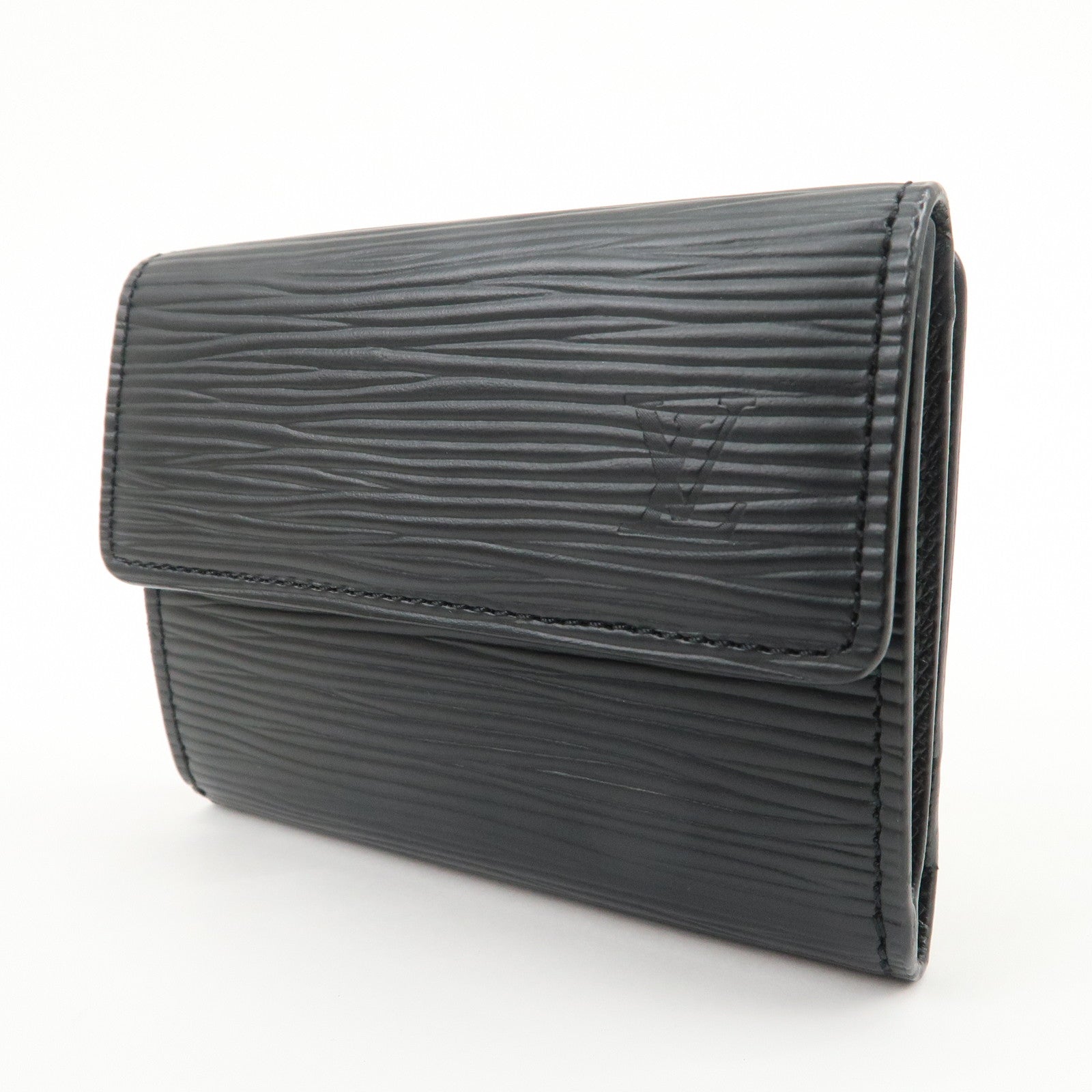 Louis Vuitton Epi Leather Ludlow Coin Case Card Case Noir M63302