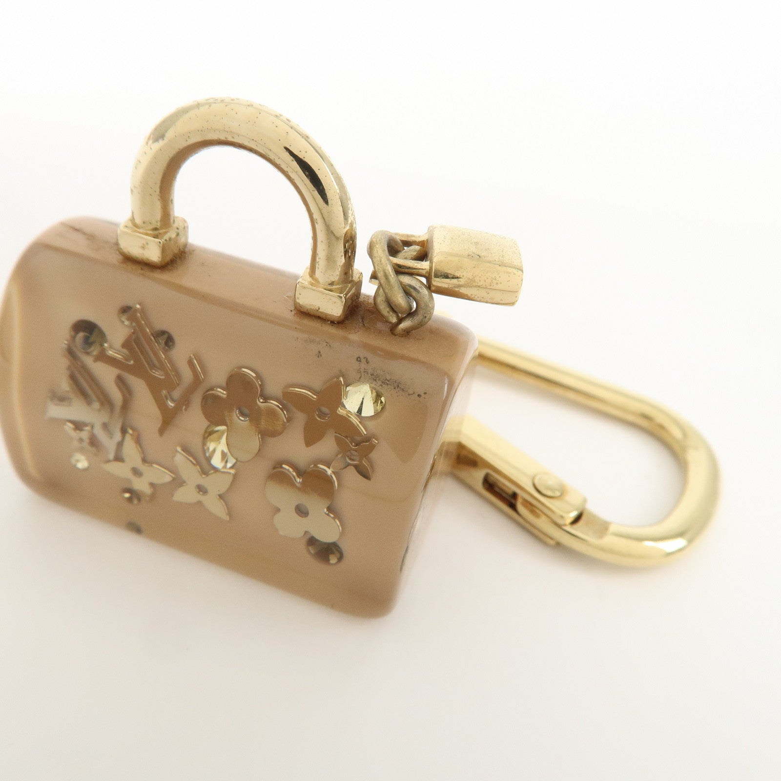 Louis Vuitton Porte Cles Speedy Inclusion Metal Bag Charm M65320