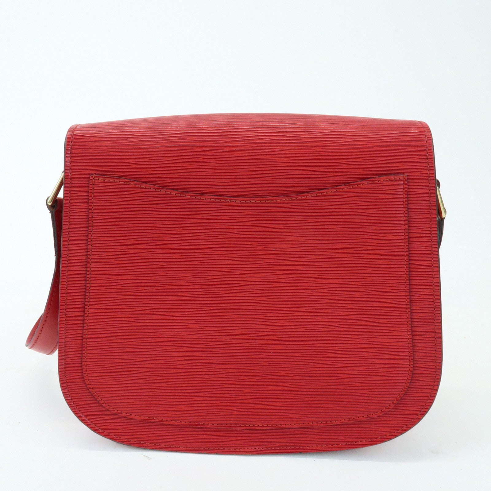 Louis Vuitton Epi Saint Cloud Shoulder Bag Crossbody Bag Red M52197