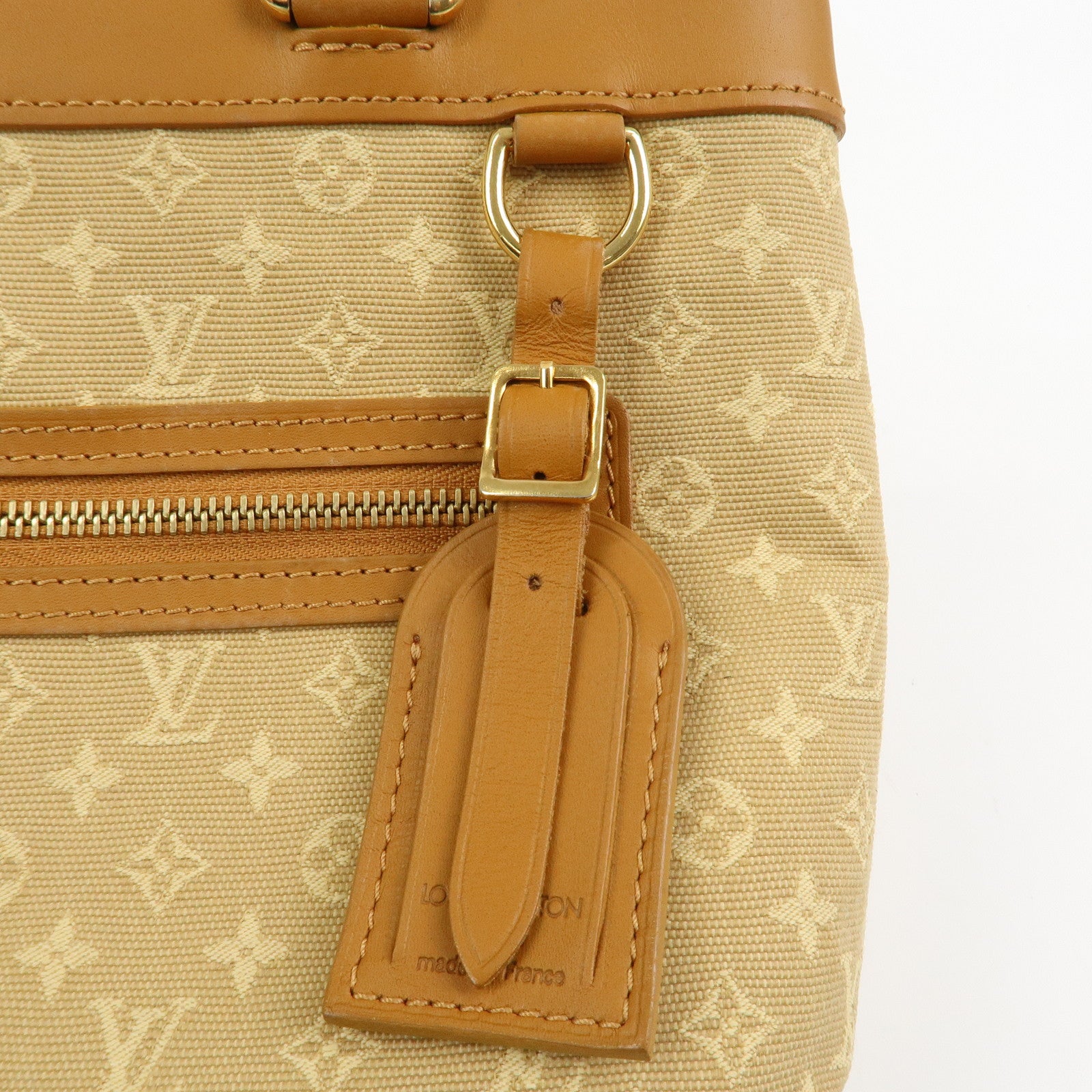 Louis Vuitton Monogram Mini Lucille PM Hand Bag Beige M92684