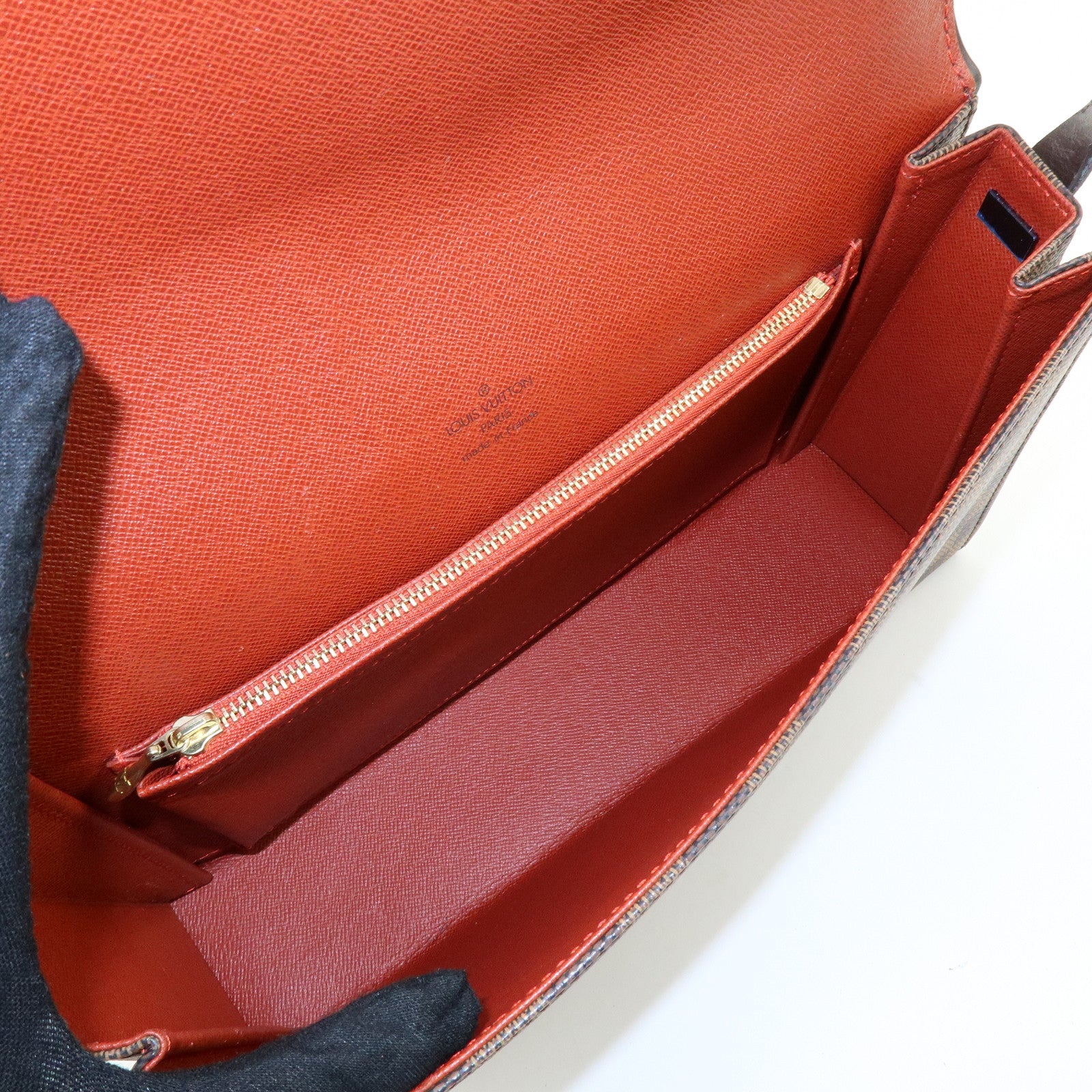 Louis Vuitton Damier Tribeca Long Shoulder Bag Hand Bag N51160