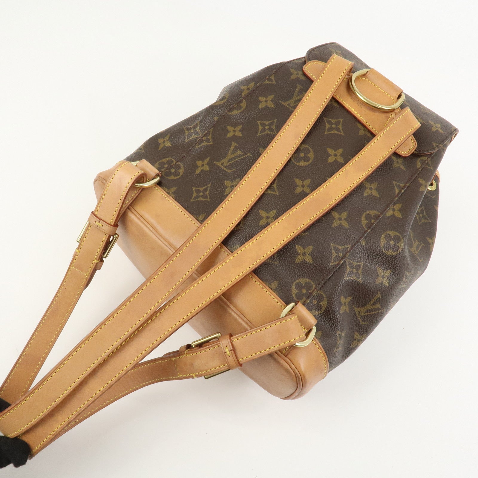 Louis Vuitton Monogram Montsouris MM Backpack Brown M51136