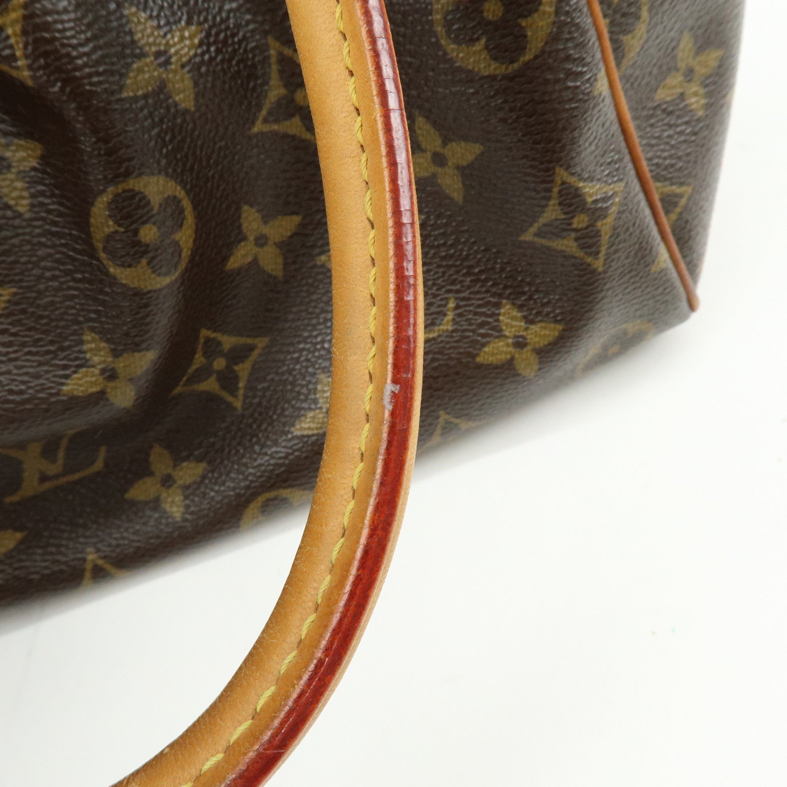 Louis Vuitton Monogram Tivoli PM Hand Bag Shoulder Bag Brown M40143