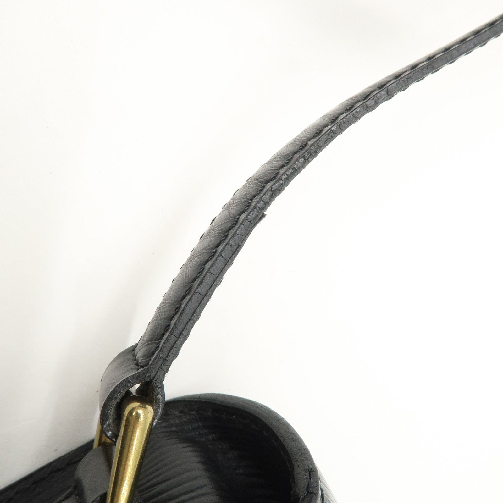 Louis Vuitton Epi Mini Saint Cloud Shoulder Bag Black M52212